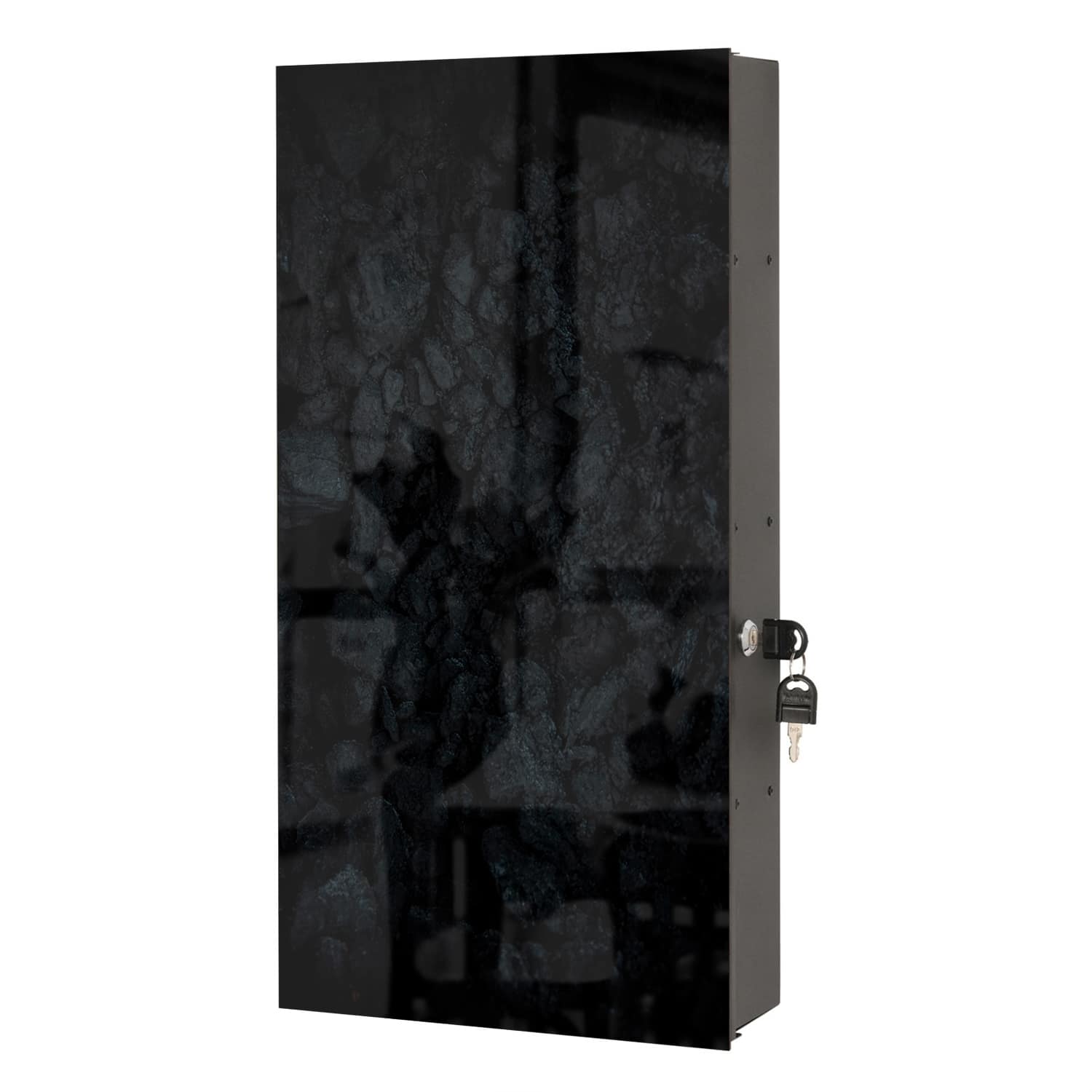 Medizinschrank Schwarze Wand –