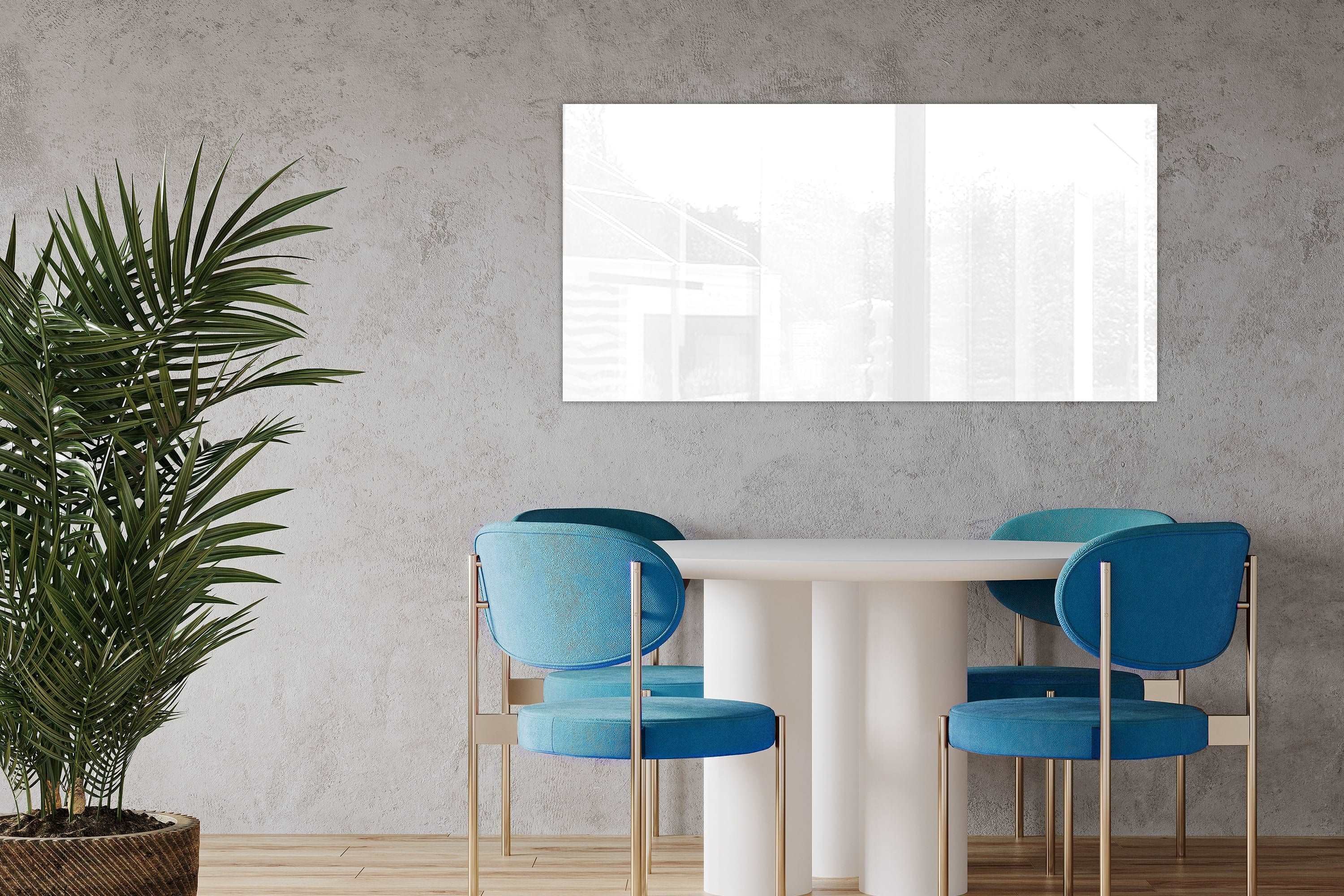 Mydesignglas Glas Whiteboard - Snow White - magnetisch & kratzfest