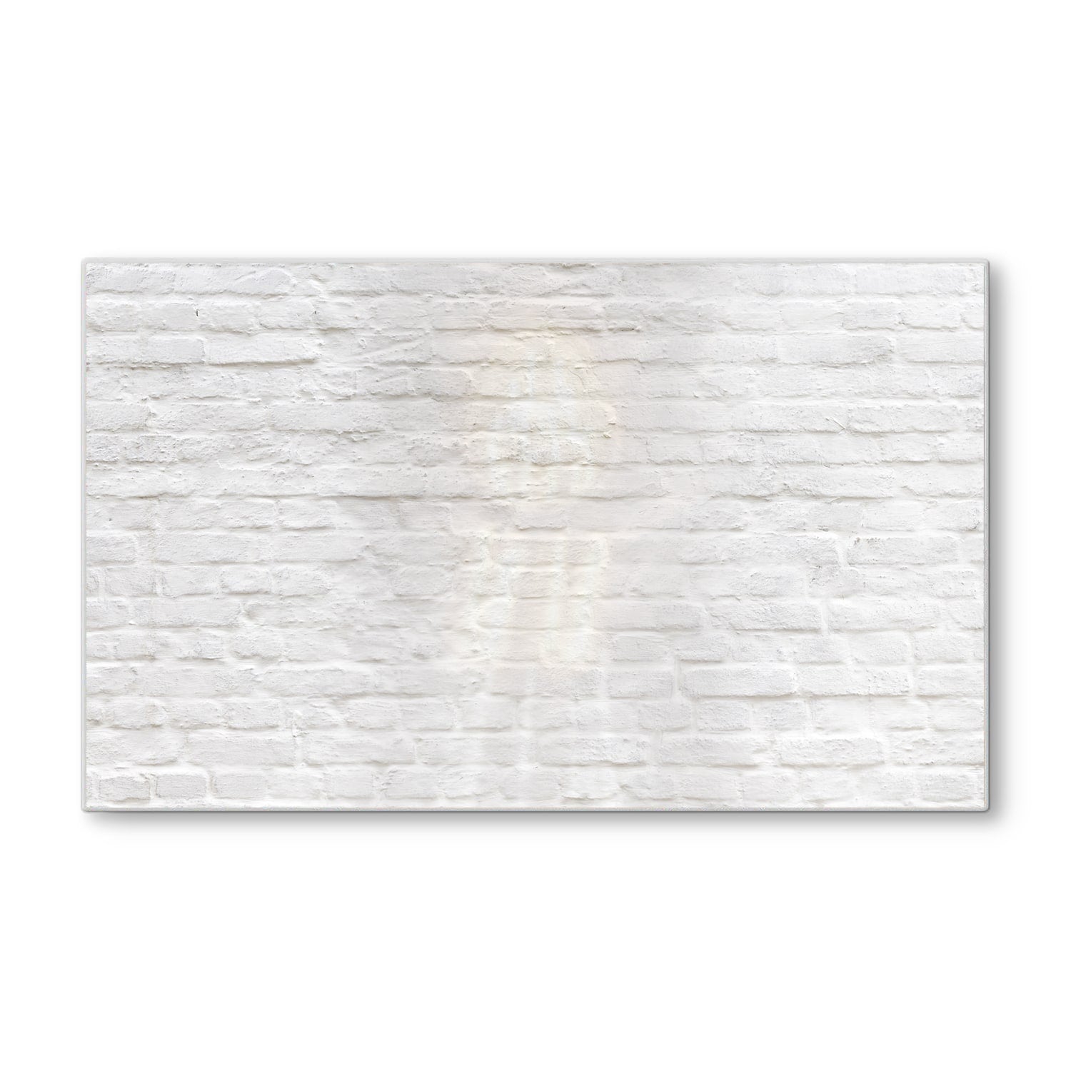 Schneidebrett - Weiße Steinmauer
