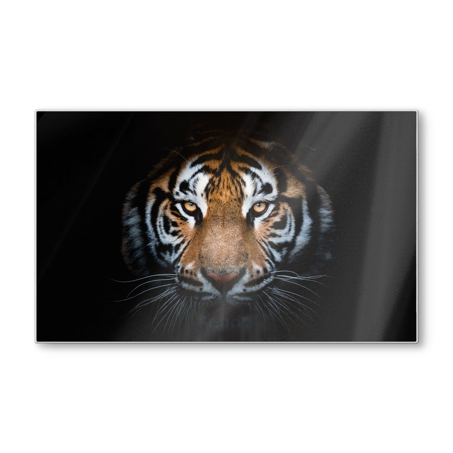 Schneidebrett - Tiger-Porträt