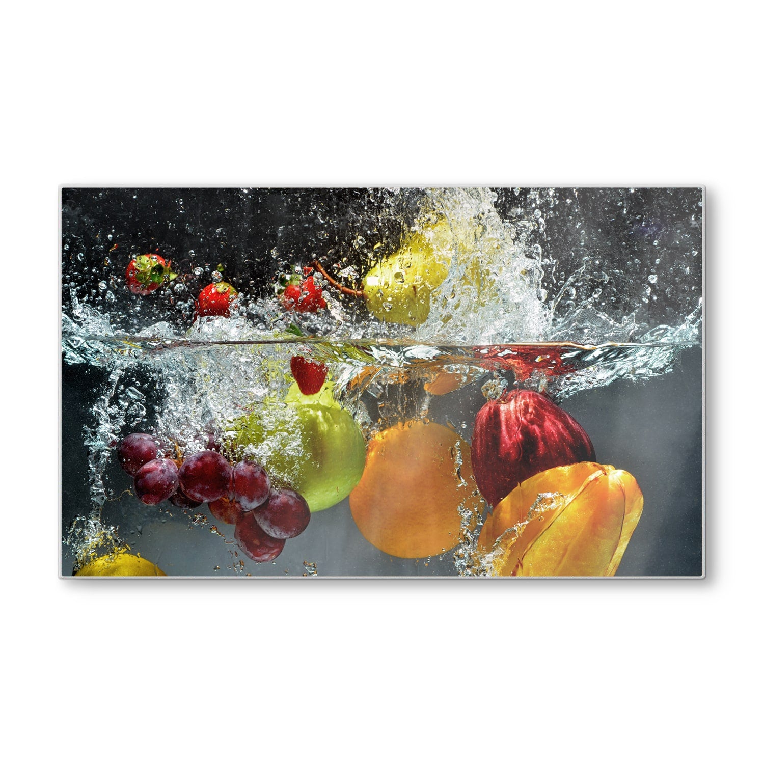 Schneidebrett - Frucht-Splash