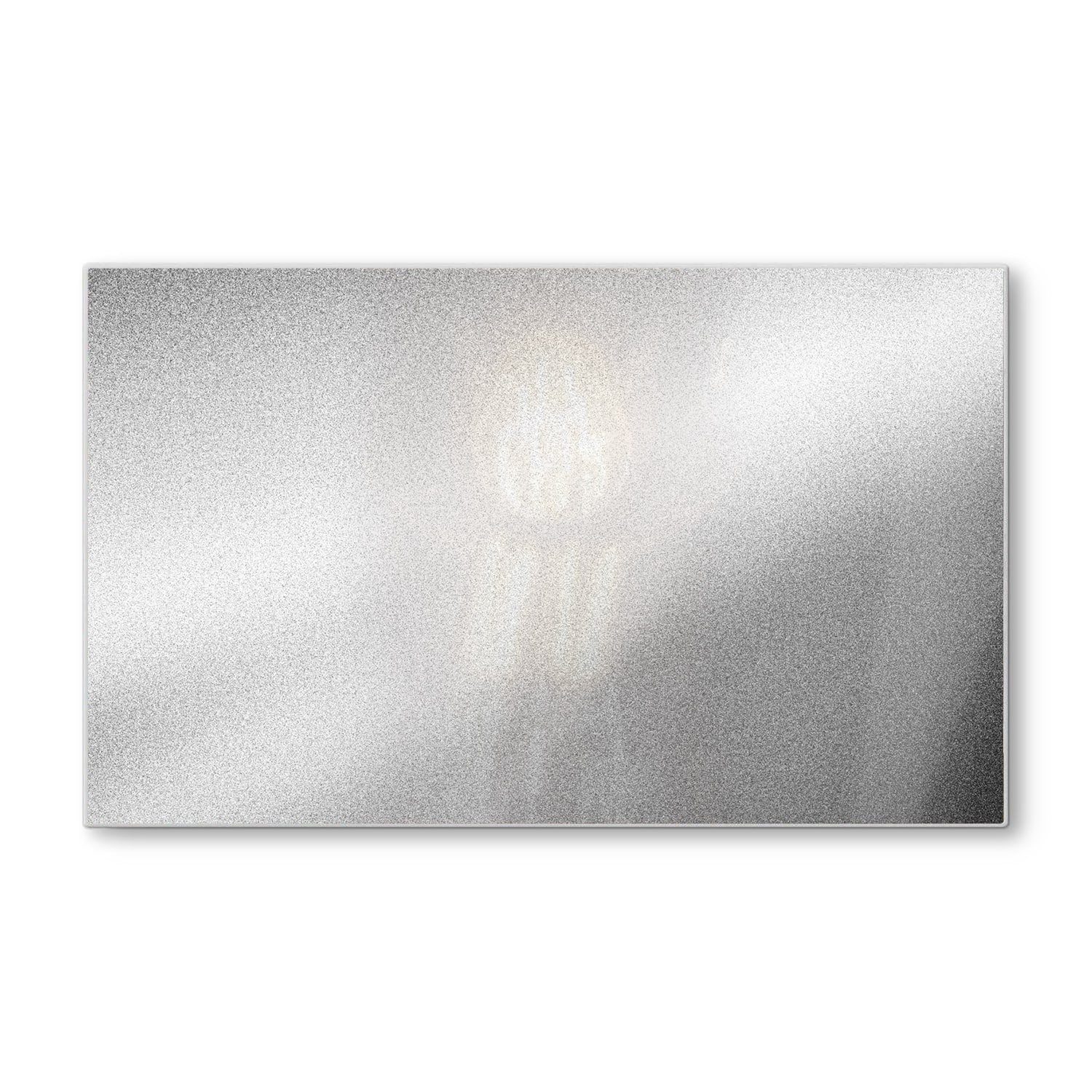Schneidebrett - Silberne matte Textur
