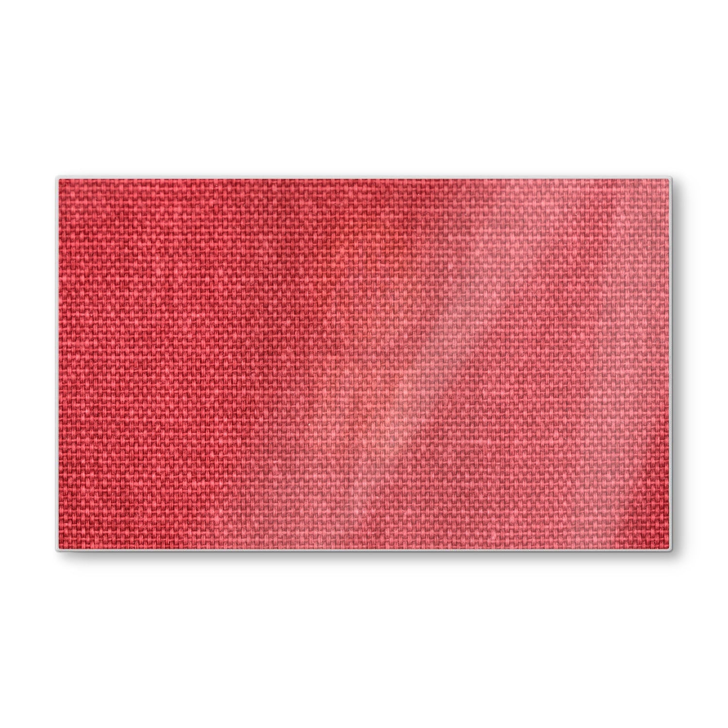 Schneidebrett - Rote Leinen-Textur