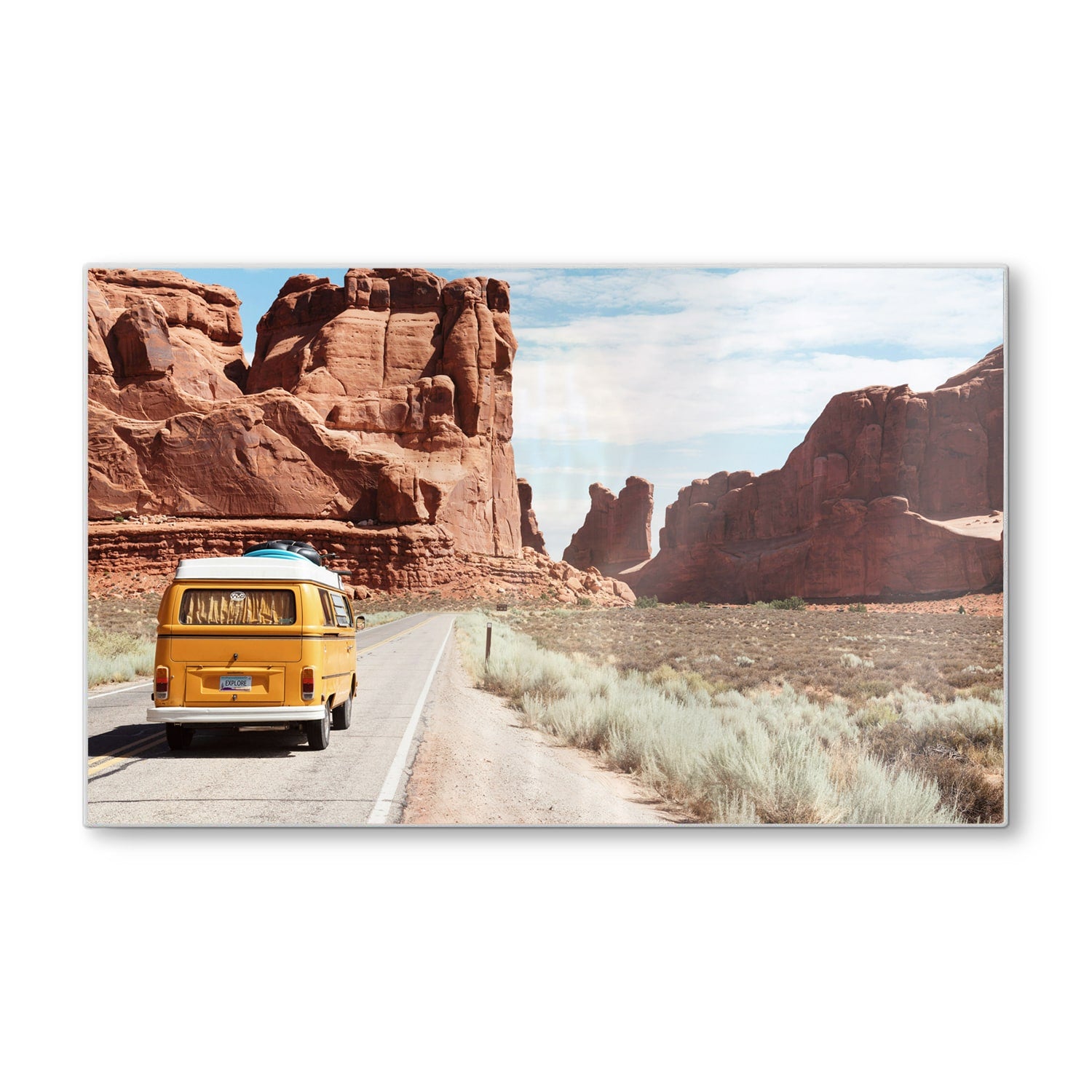 Schneidebrett - Vintage-Bus