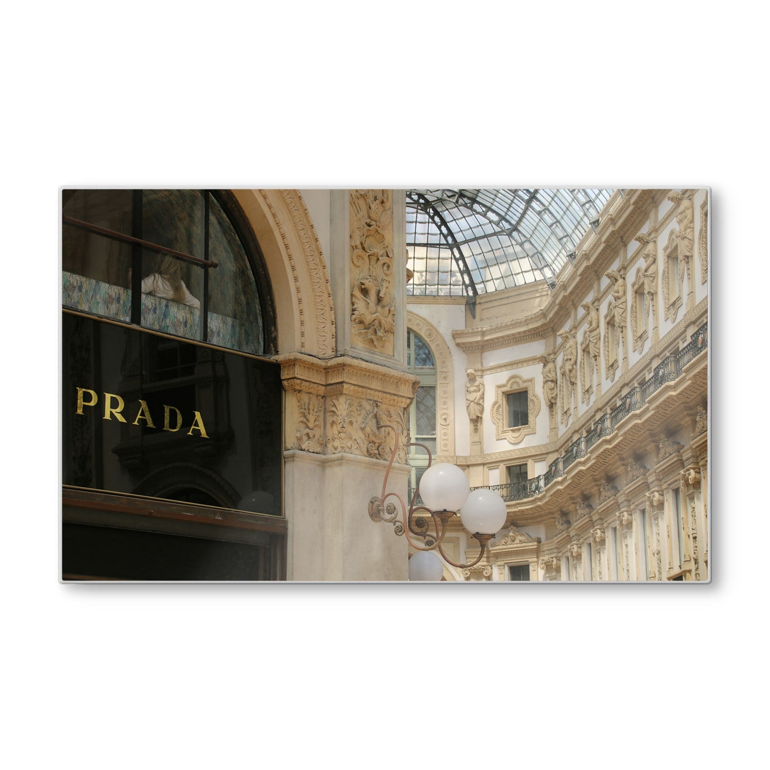 Schneidebrett - Prada-Geschäft