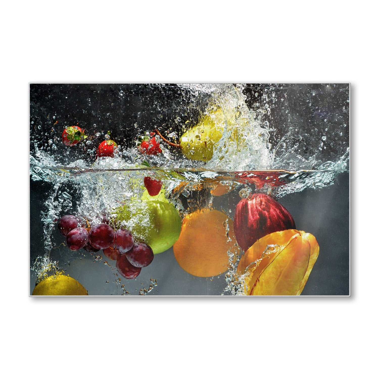 Schneidebrett - Frucht-Splash