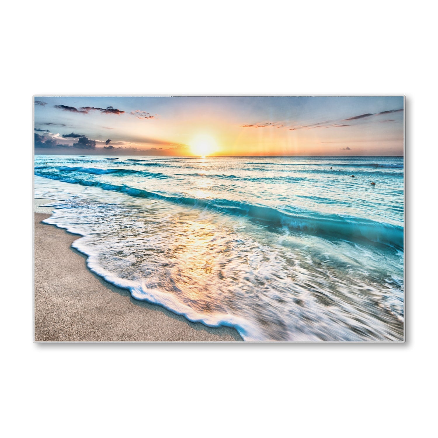 Schneidebrett - Strand in Cancún