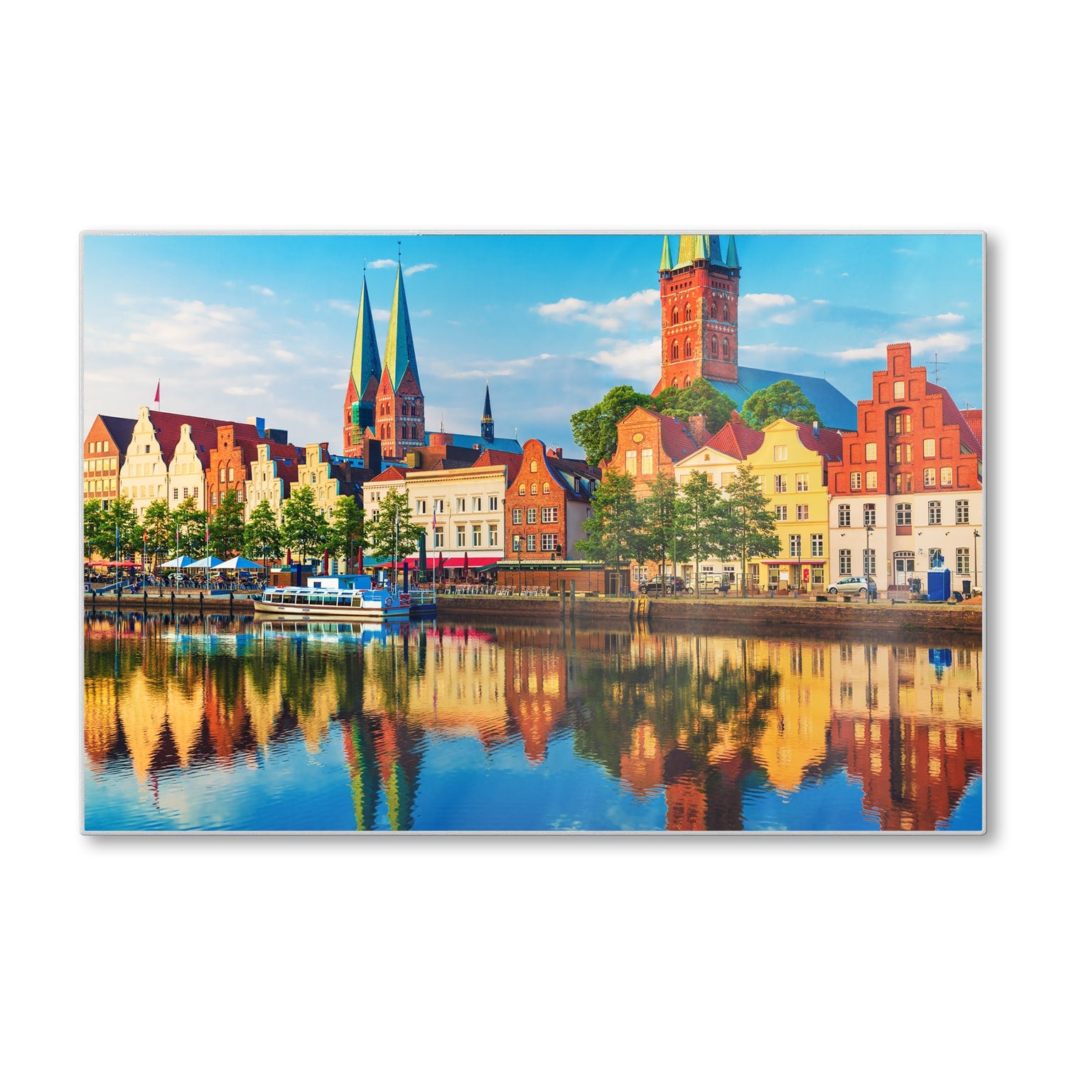 Schneidebrett - Lübeck am Wasser