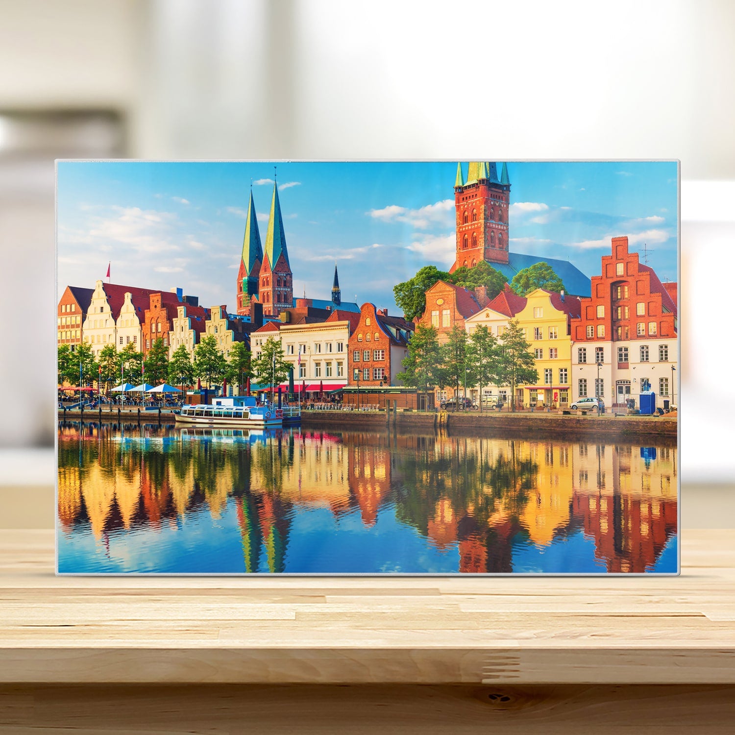Schneidebrett - Lübeck am Wasser