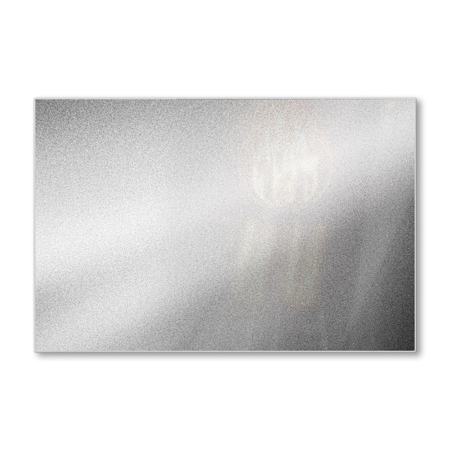 Schneidebrett - Silberne matte Textur