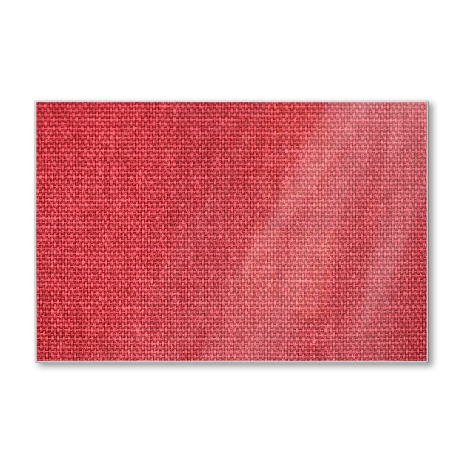 Schneidebrett - Rote Leinen-Textur