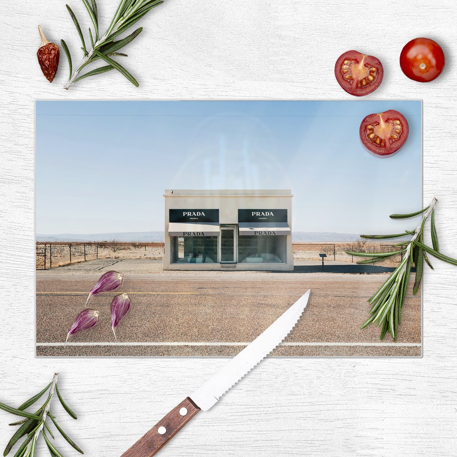 Schneidebrett - Prada Marfa