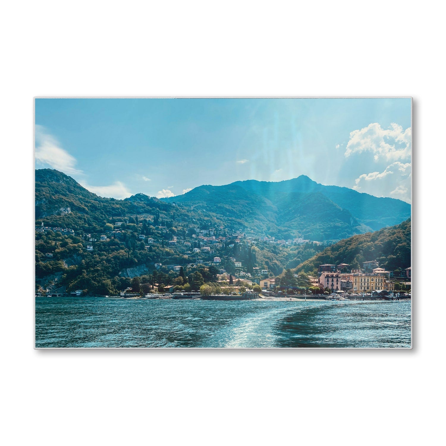 Schneidebrett - Varenna in Italien