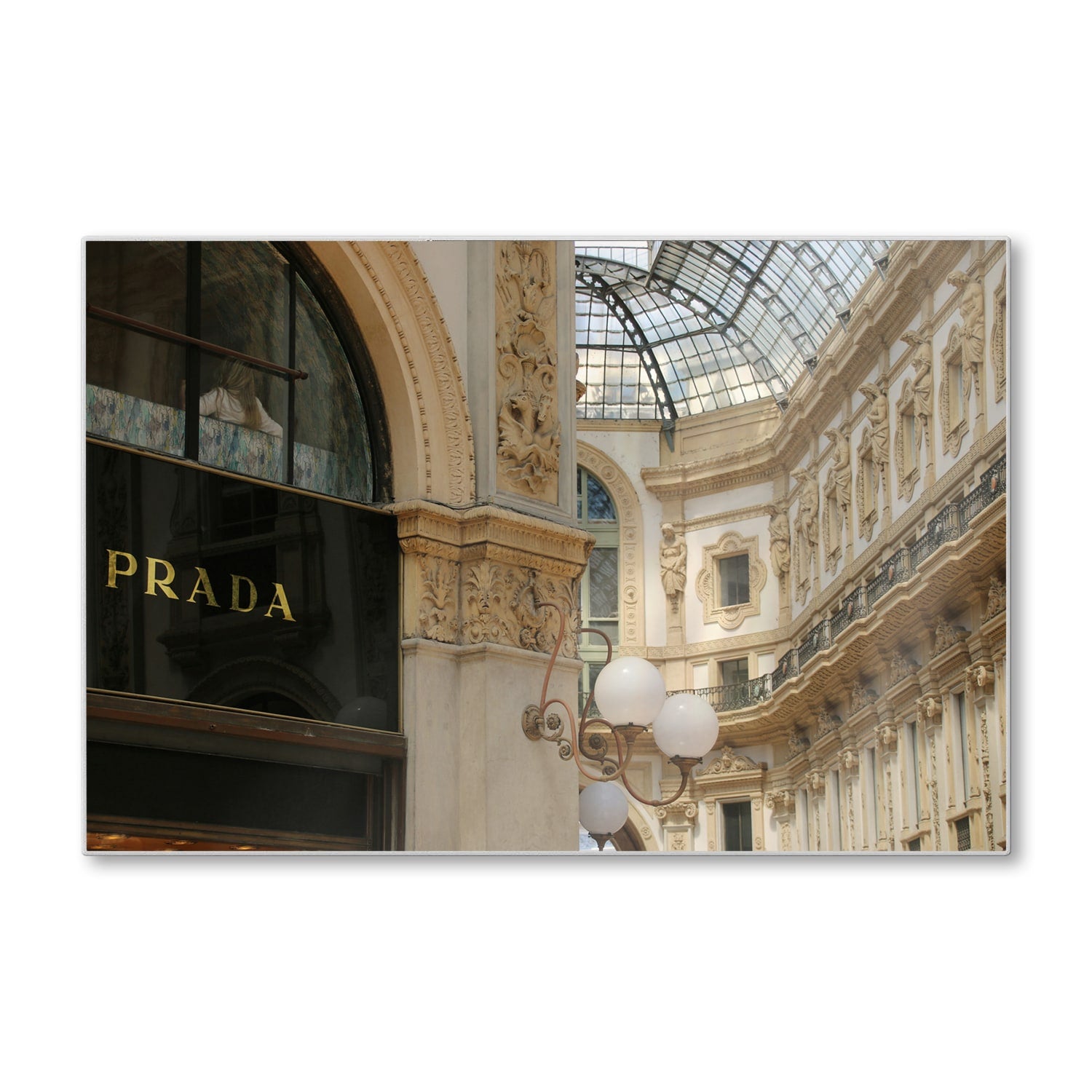 Schneidebrett - Prada-Geschäft