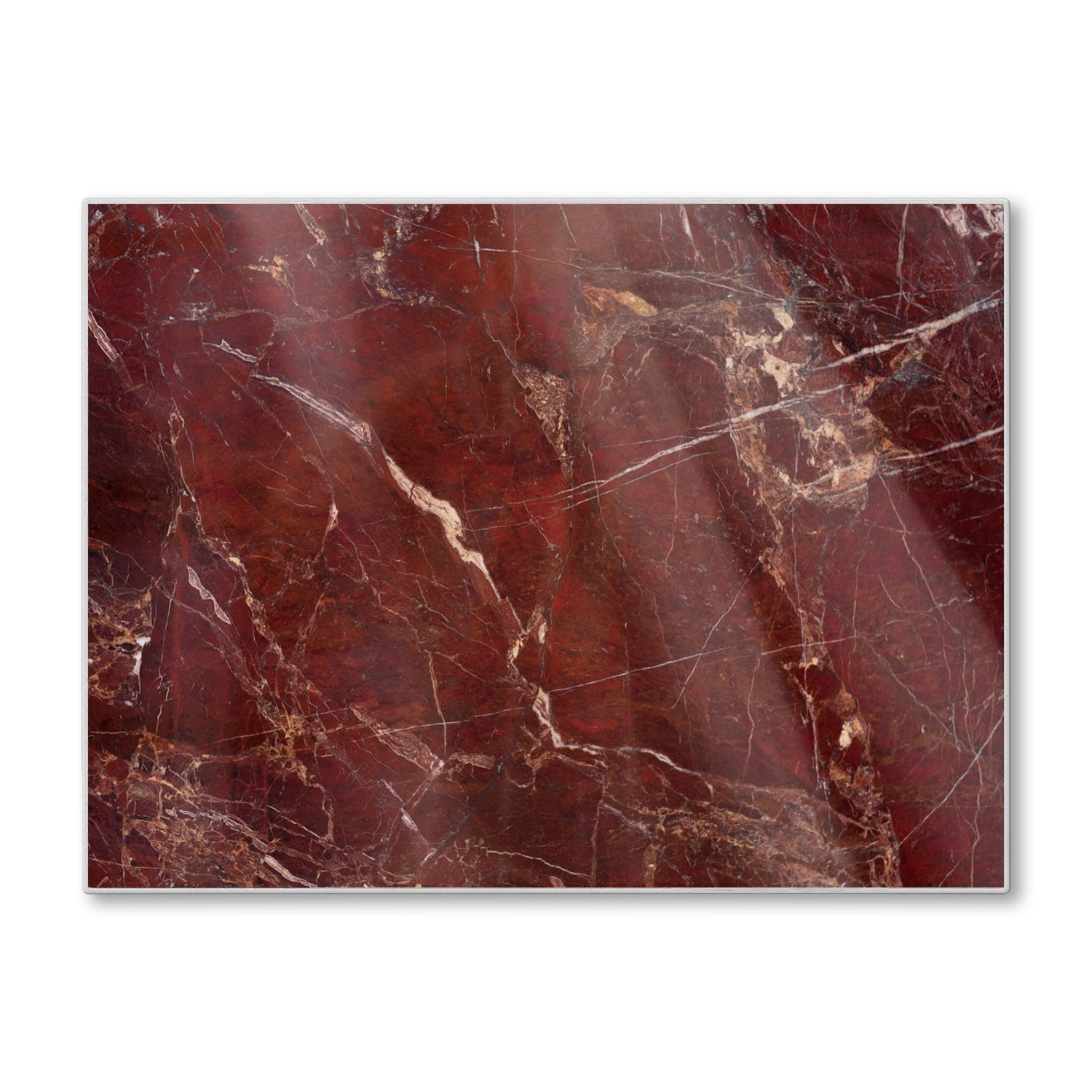 Schneidebrett - Roter Marmor