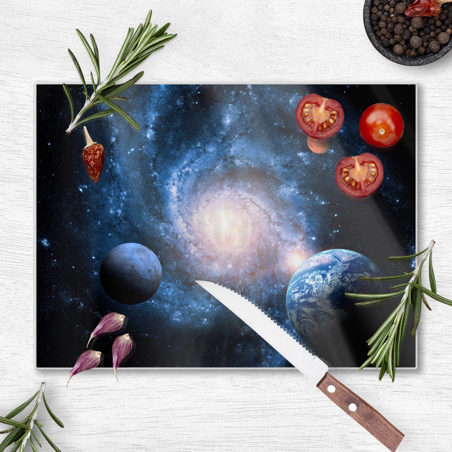 Schneidebrett - Planeten des Sonnensystems