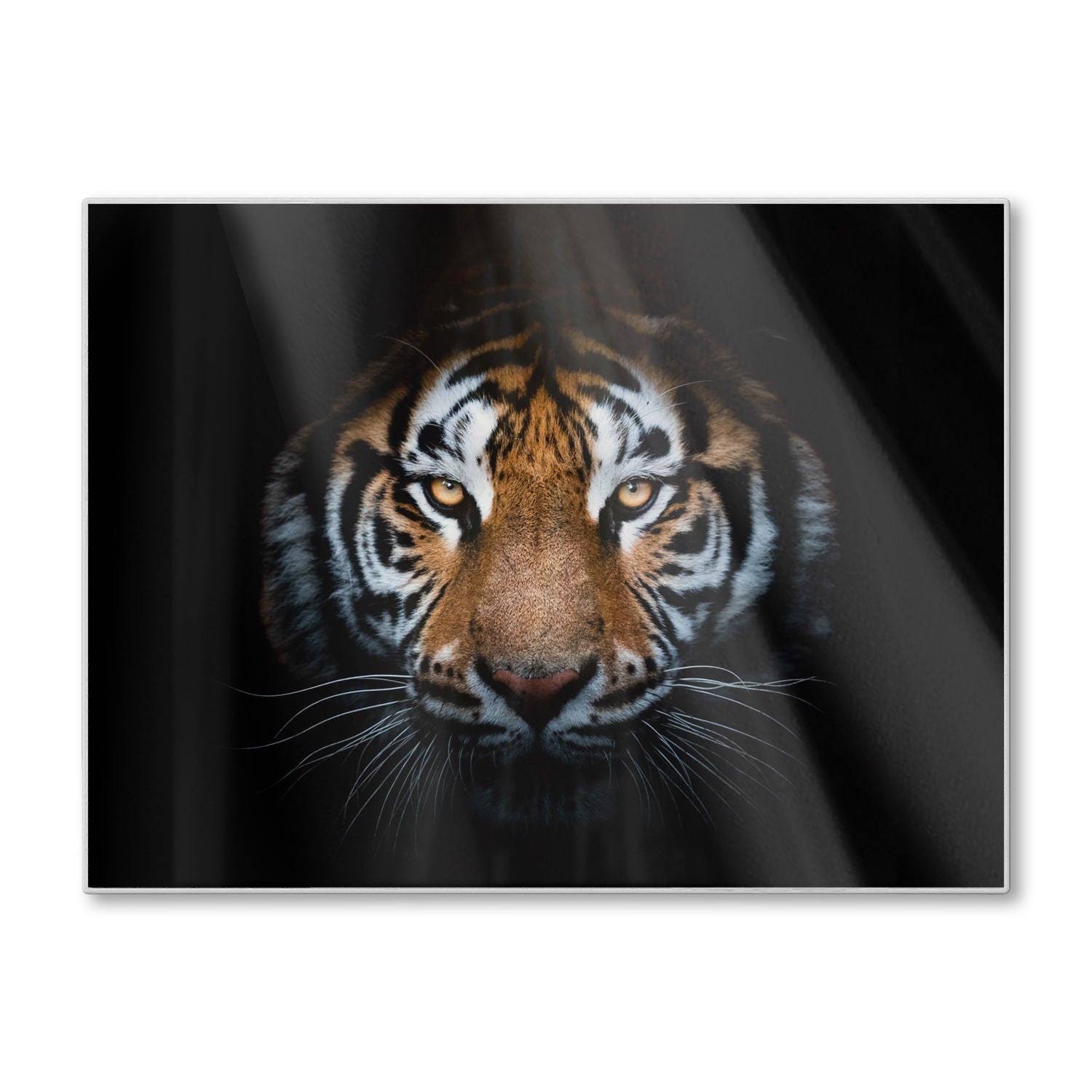 Schneidebrett - Tiger-Porträt