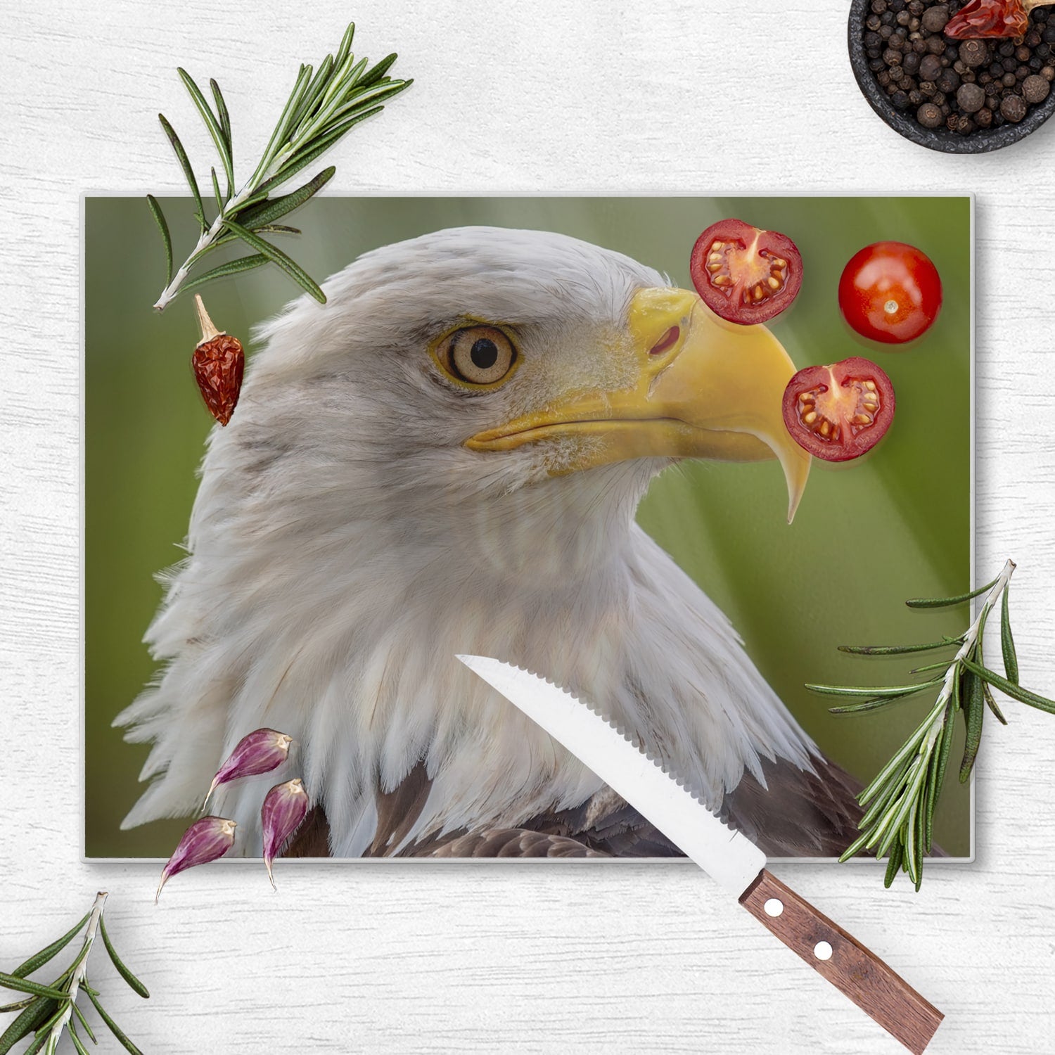 Schneidebrett - Seeadler