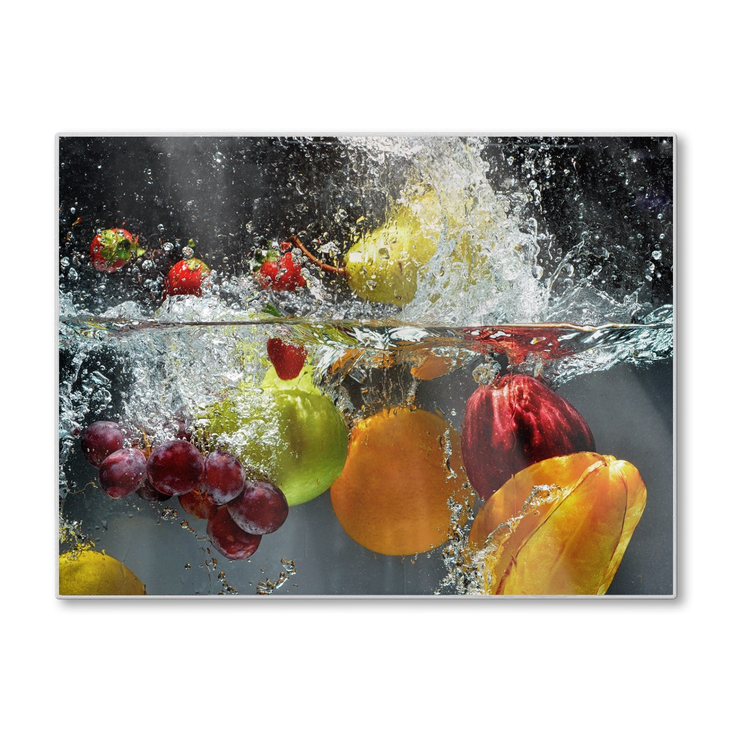 Schneidebrett - Frucht-Splash