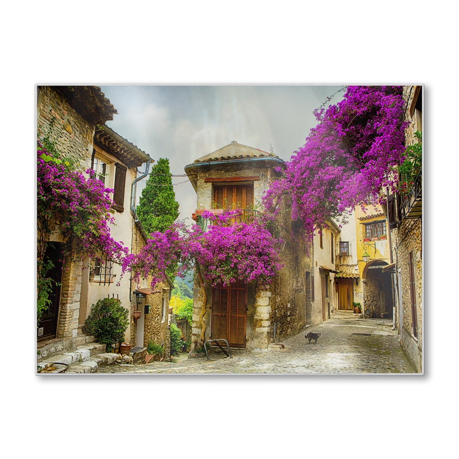 Schneidebrett - Altes Städtchen in der Provence