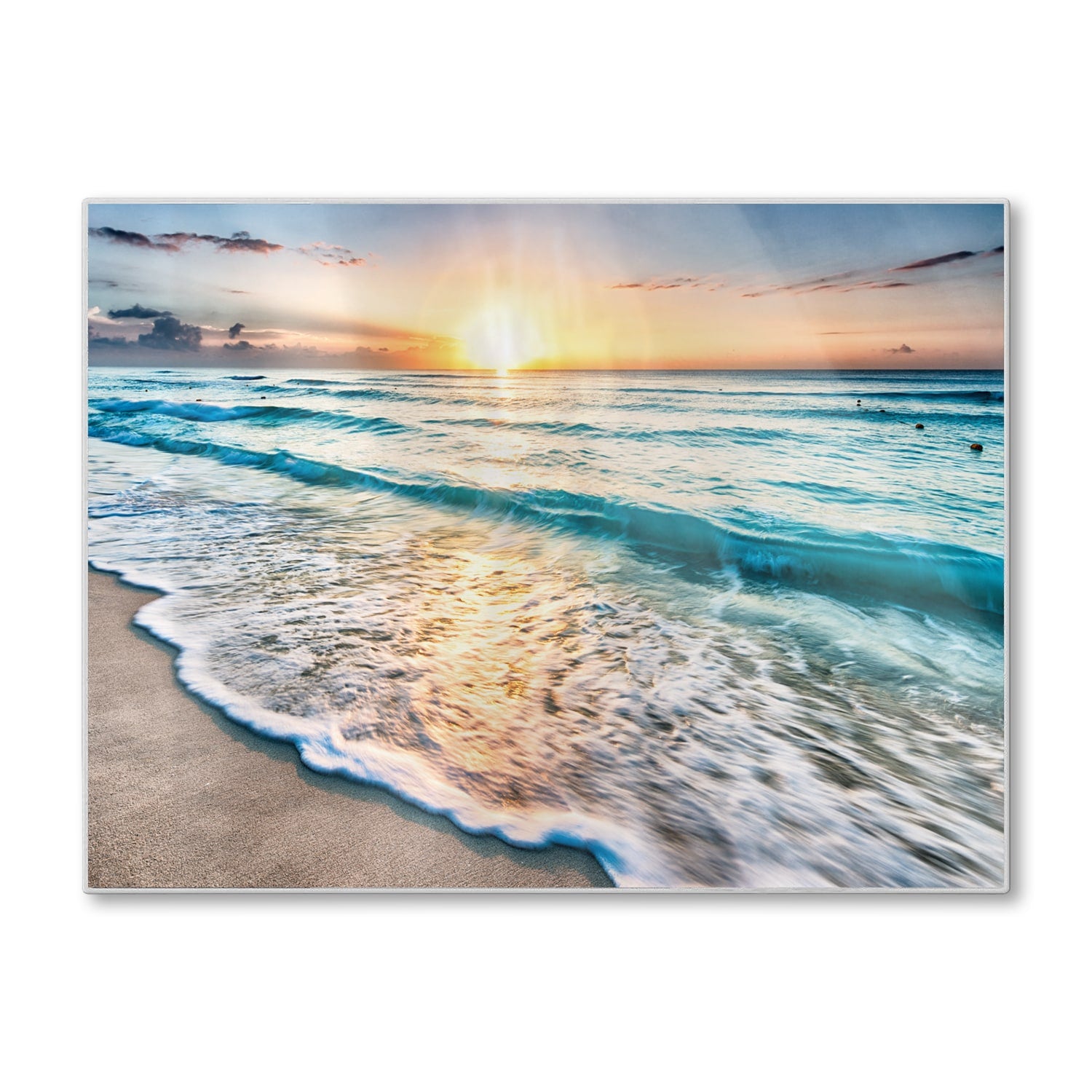 Schneidebrett - Strand in Cancún