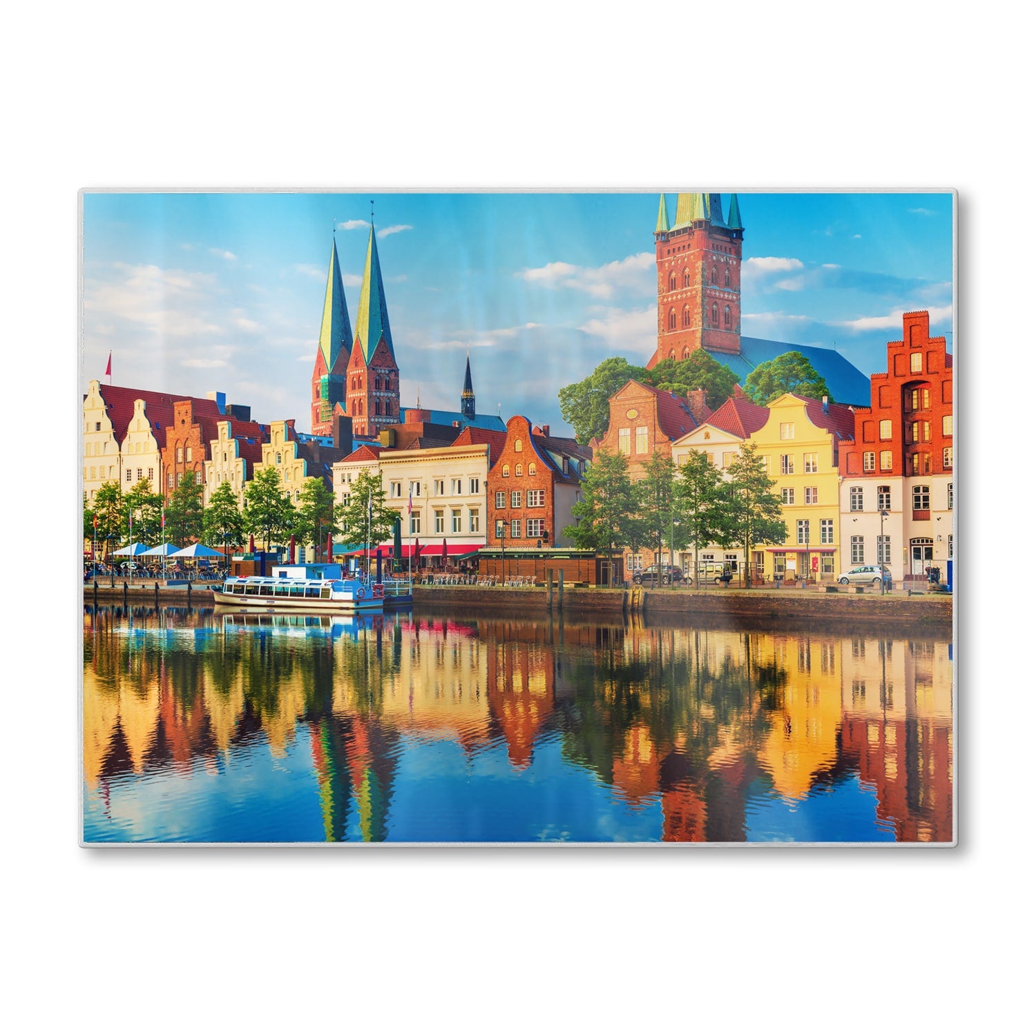 Schneidebrett - Lübeck am Wasser