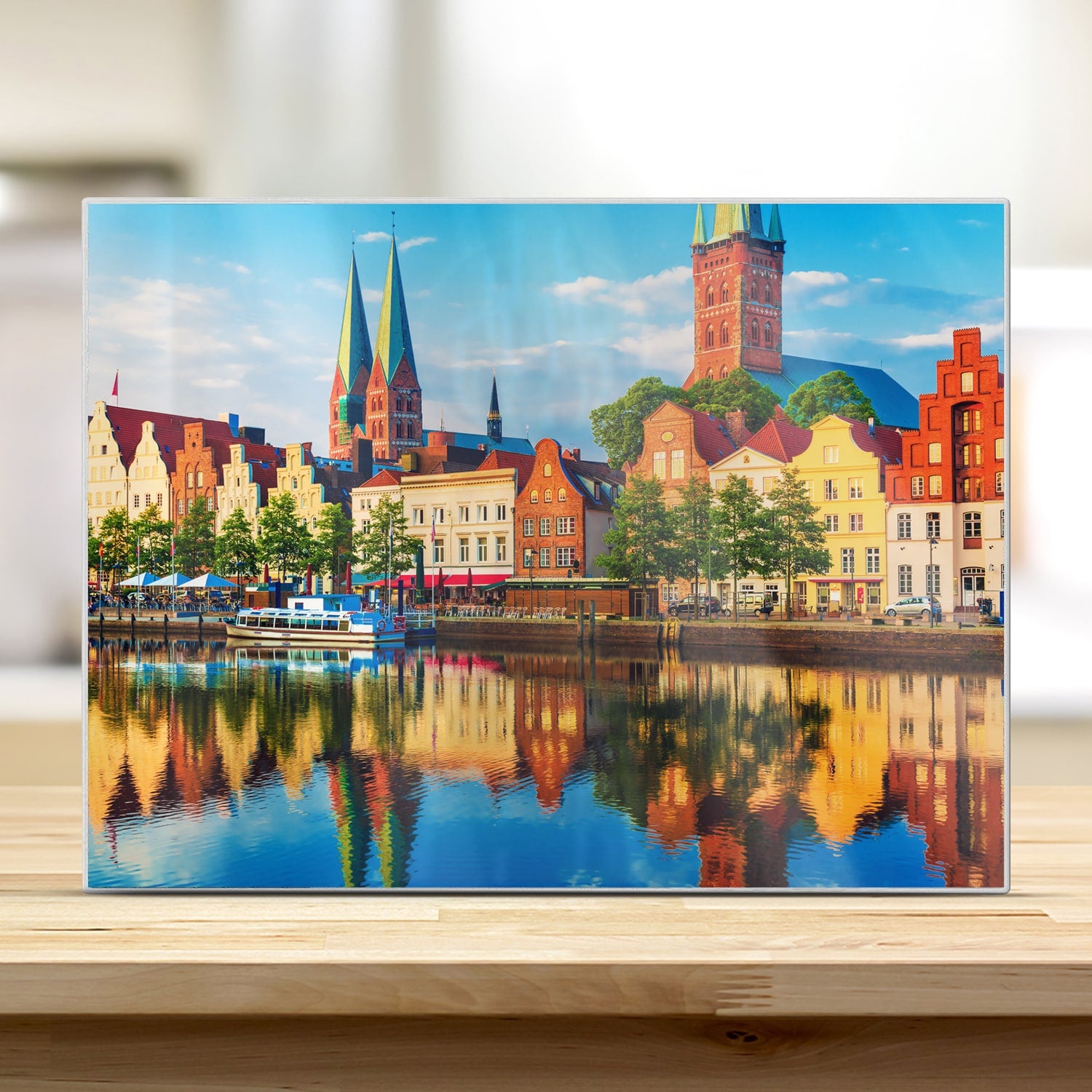 Schneidebrett - Lübeck am Wasser