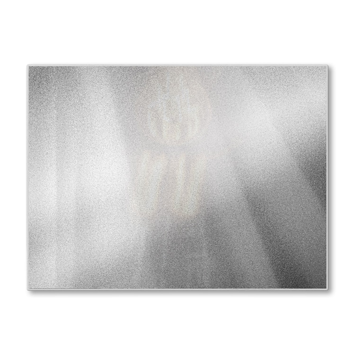 Schneidebrett - Silberne matte Textur