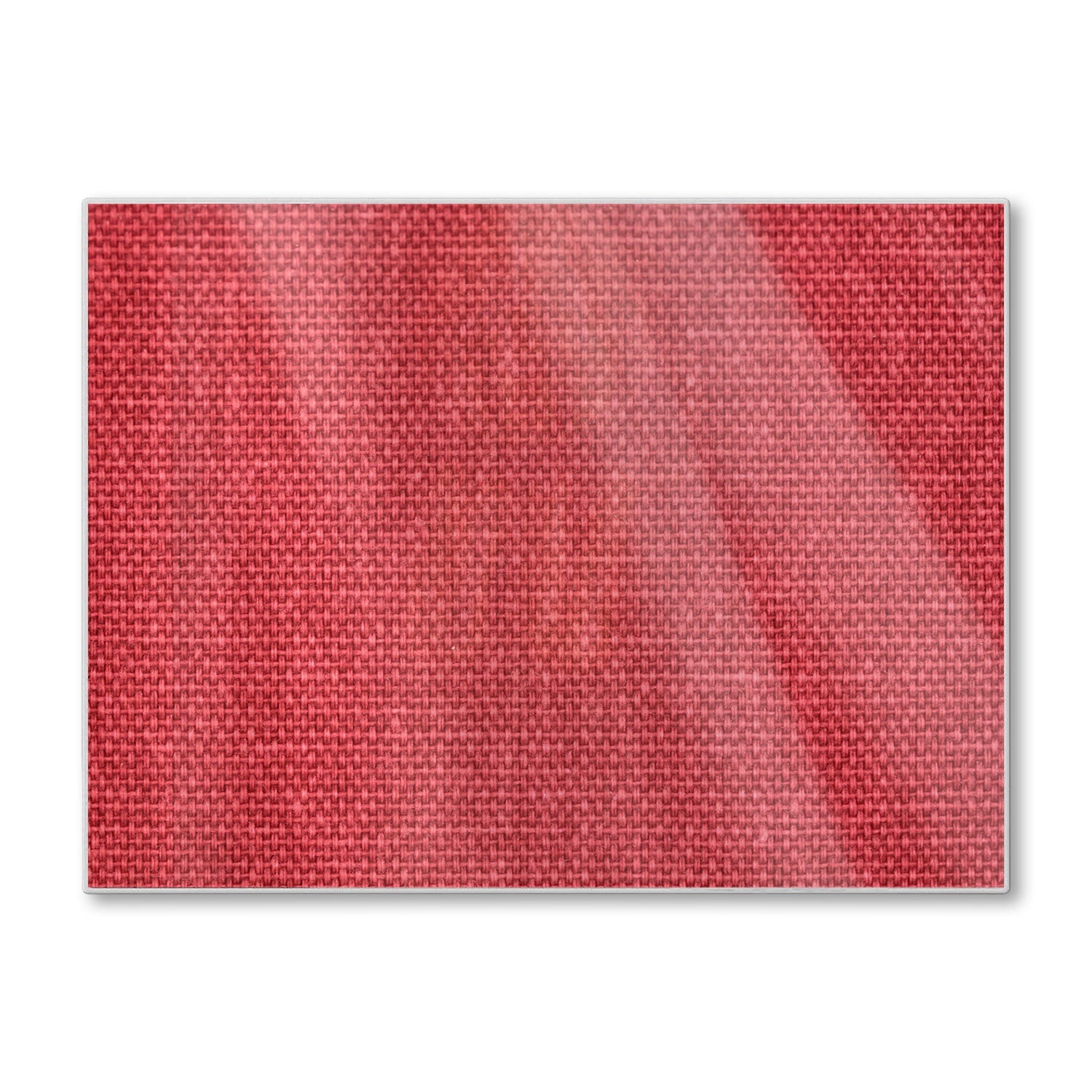 Schneidebrett - Rote Leinen-Textur