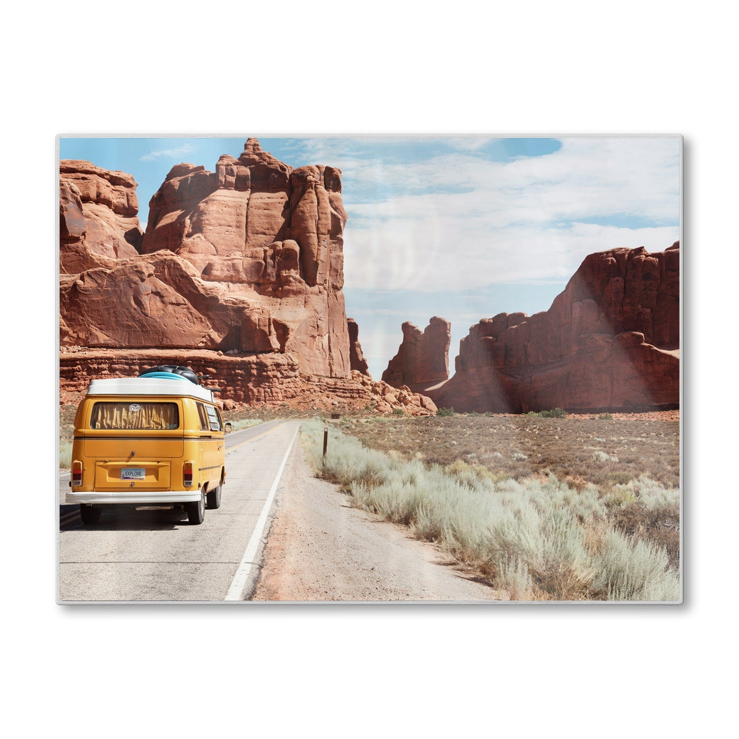 Schneidebrett - Vintage-Bus
