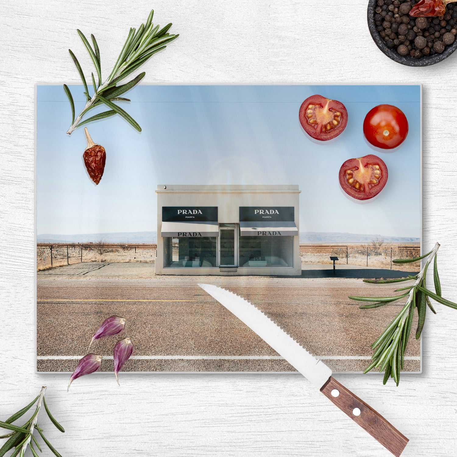 Schneidebrett - Prada Marfa