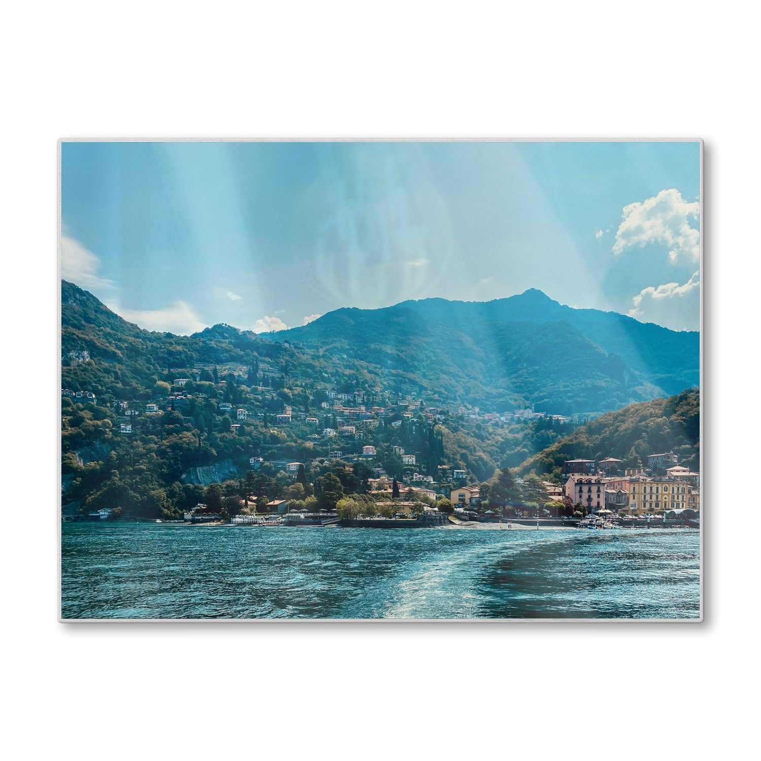 Schneidebrett - Varenna in Italien