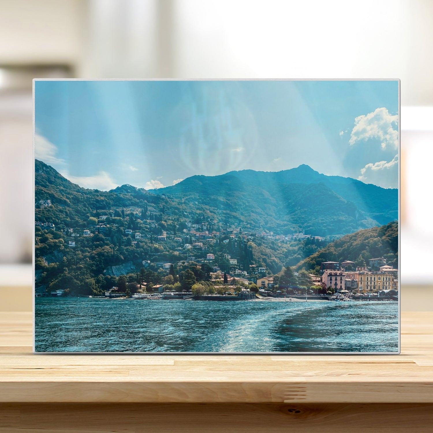 Schneidebrett - Varenna in Italien