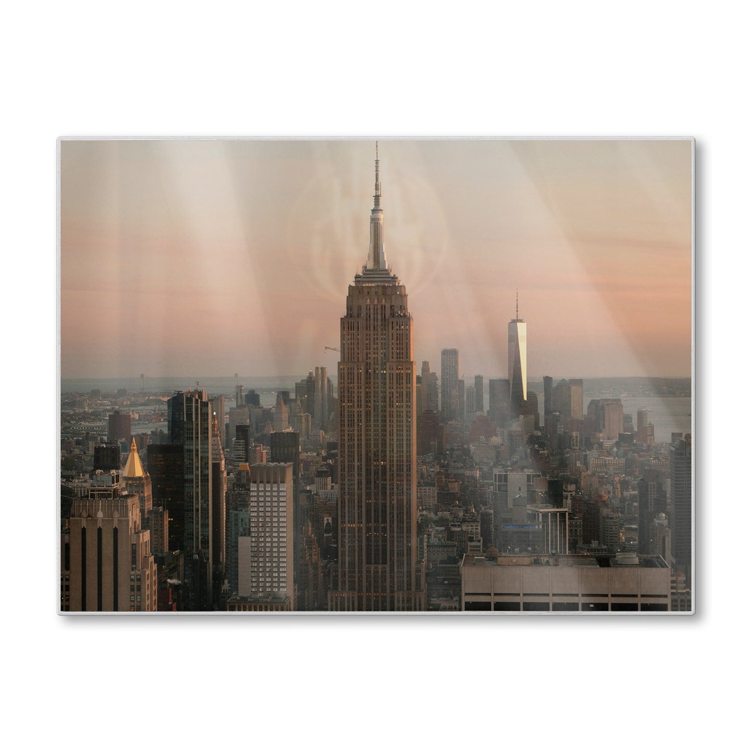 Schneidebrett - Manhattan Skyline