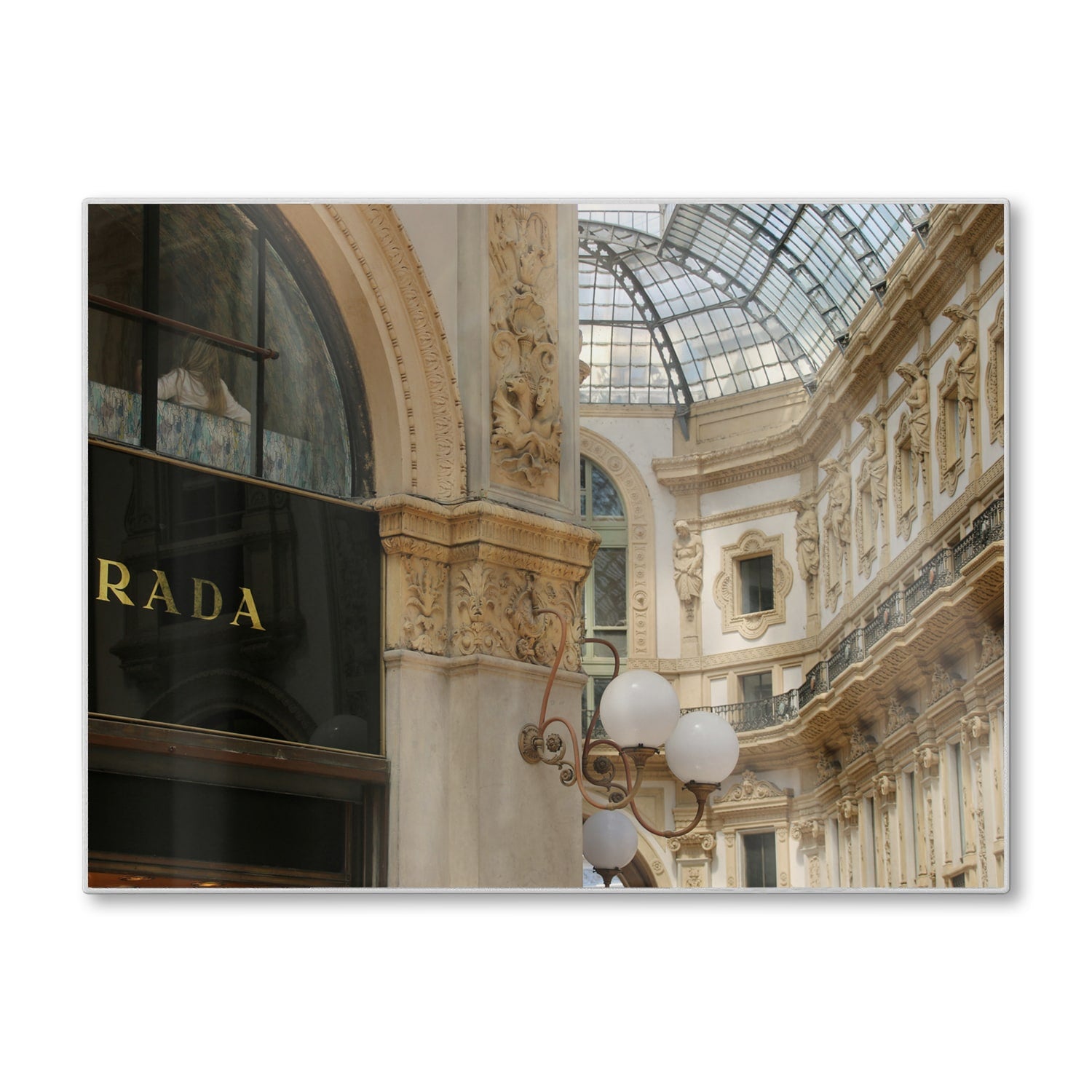 Schneidebrett - Prada-Geschäft