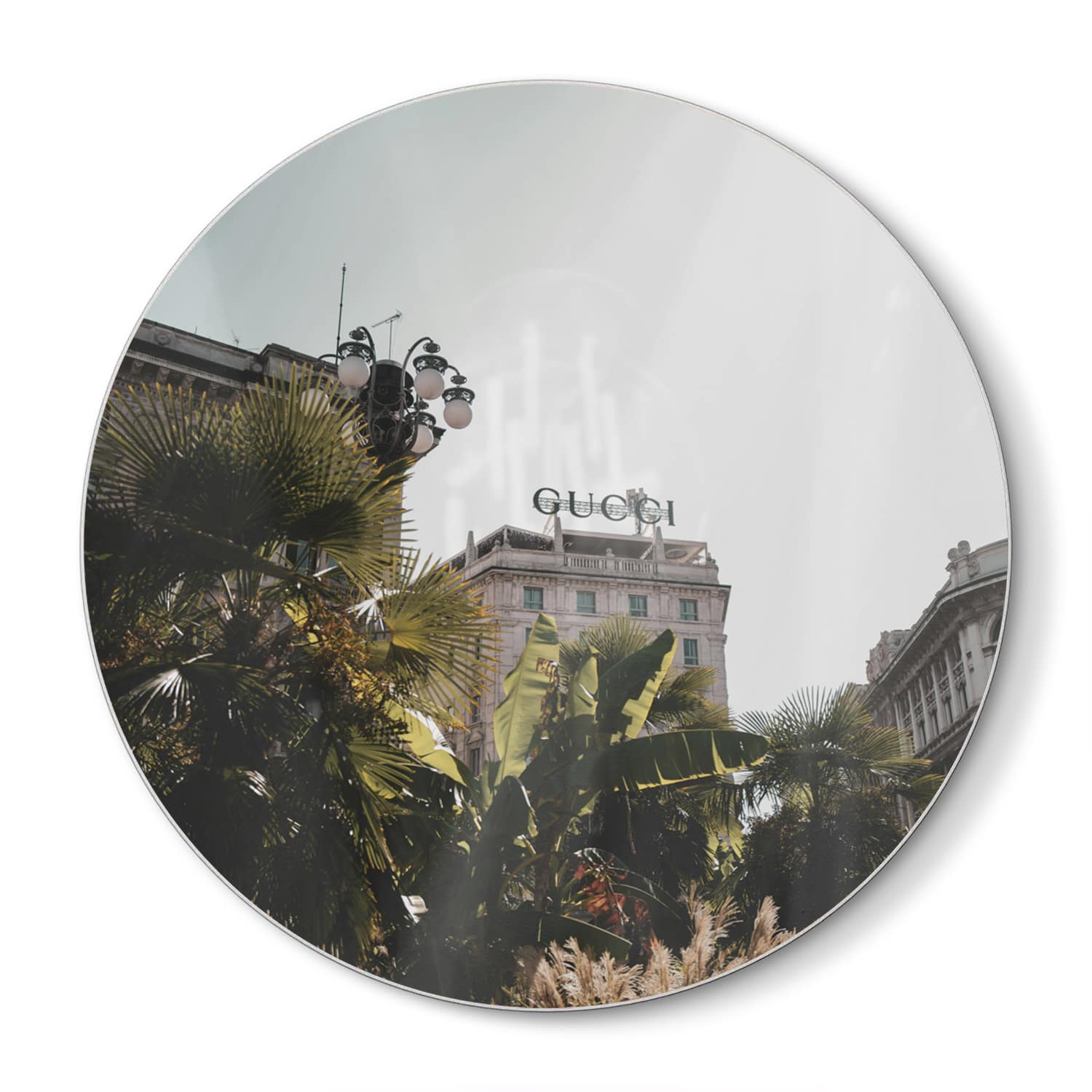 Schneidebrett Rund - Gucci-Gebäude