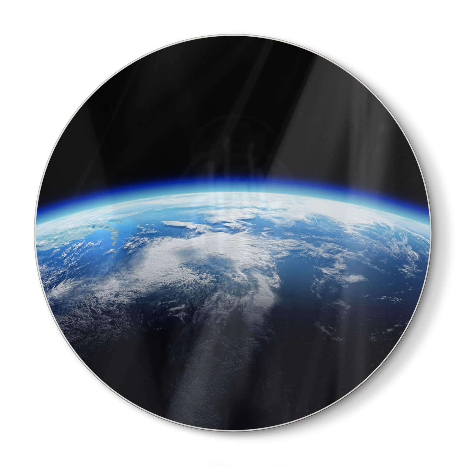 Schneidebrett Rund - Planet Erde