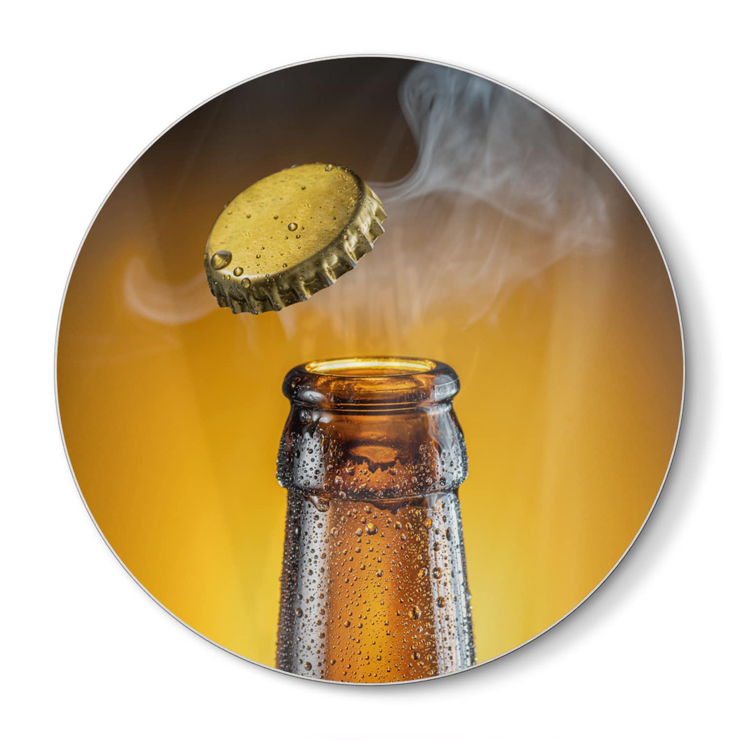 Schneidebrett Rund - Bierdeckel