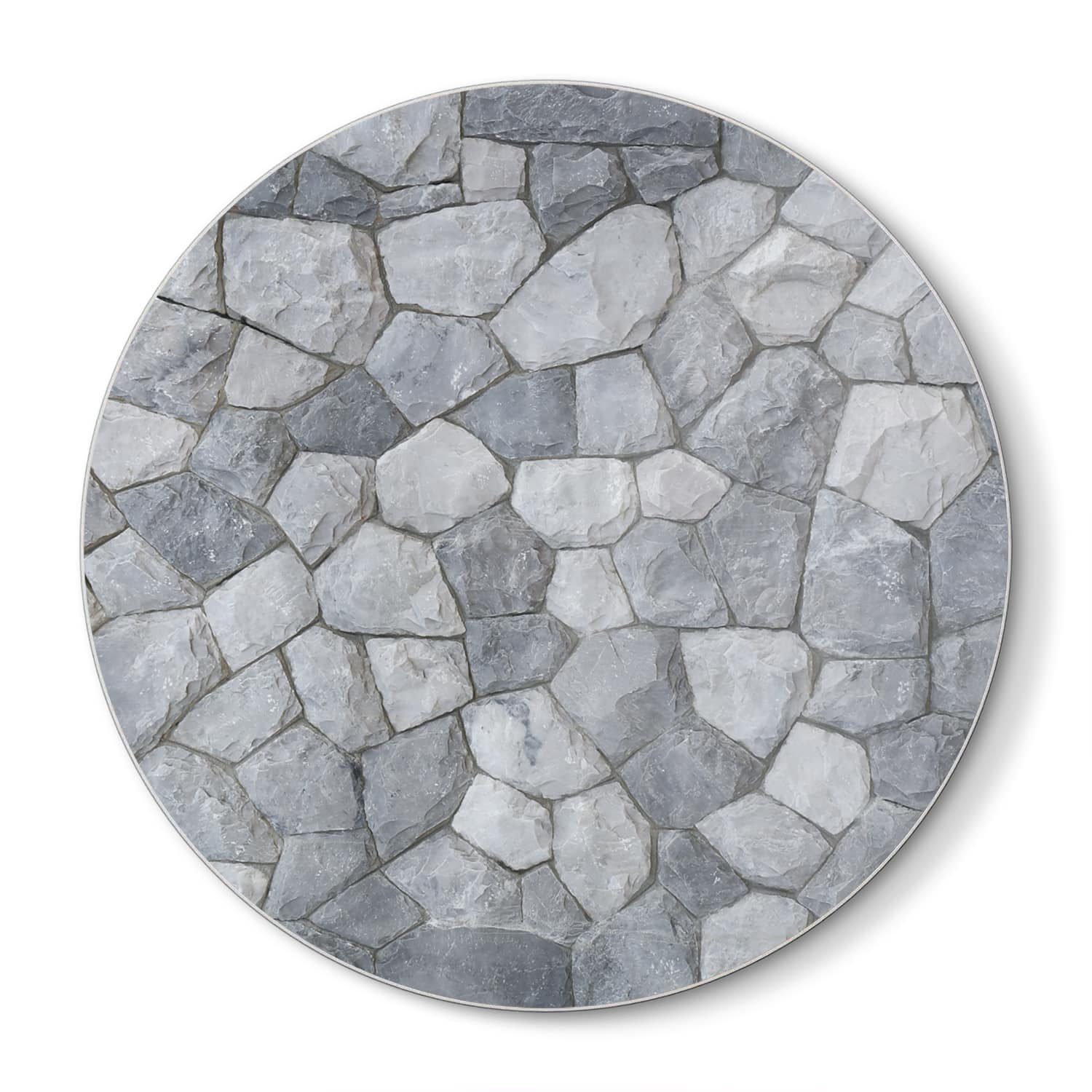 Schneidebrett Rund - Dekorative Schieferwand