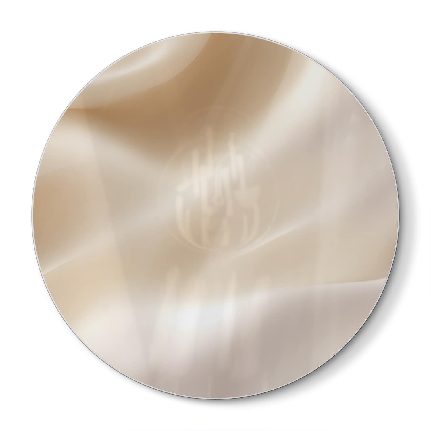 Schneidebrett Rund - Pastell-Textur