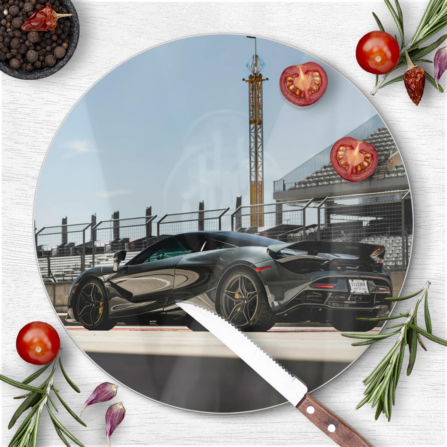 Schneidebrett Rund - McLaren