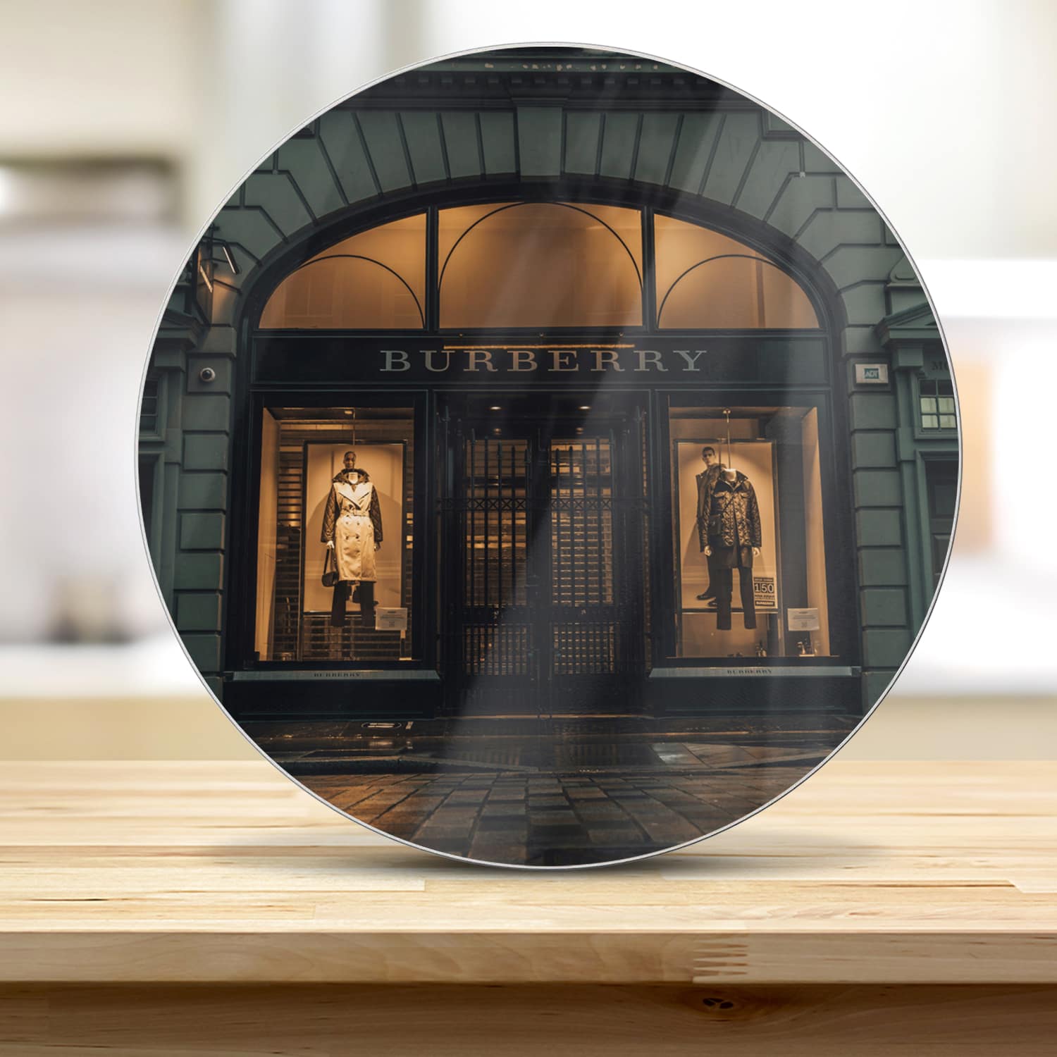 Schneidebrett Rund - Burberry-Laden