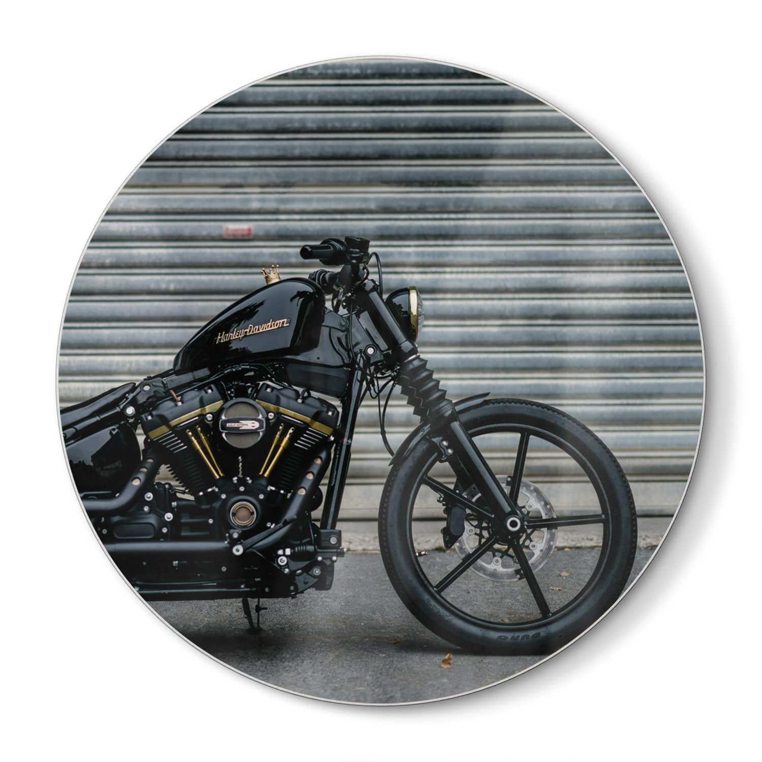 Schneidebrett Rund - Harley Davidson