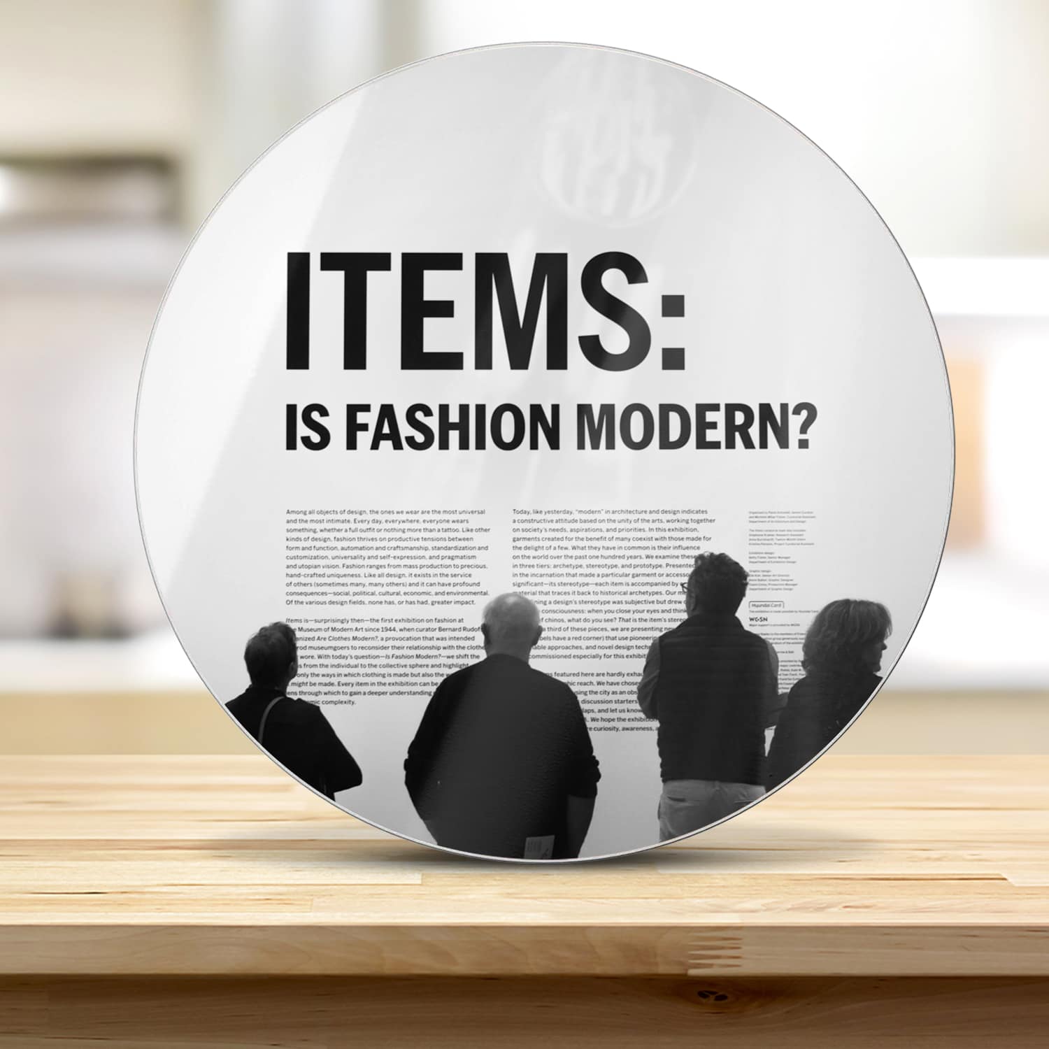 Schneidebrett Rund - Is Fashion Modern?