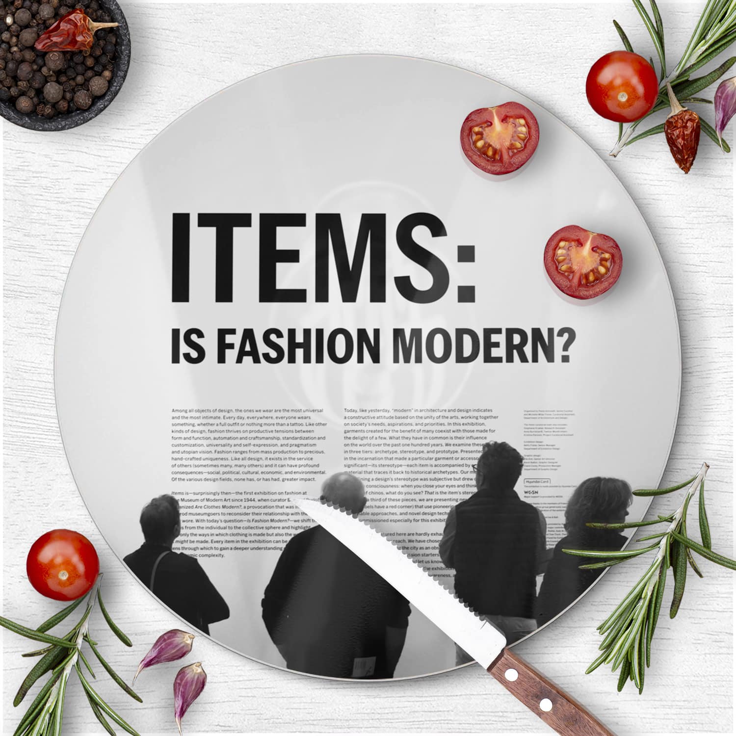 Schneidebrett Rund - Is Fashion Modern?