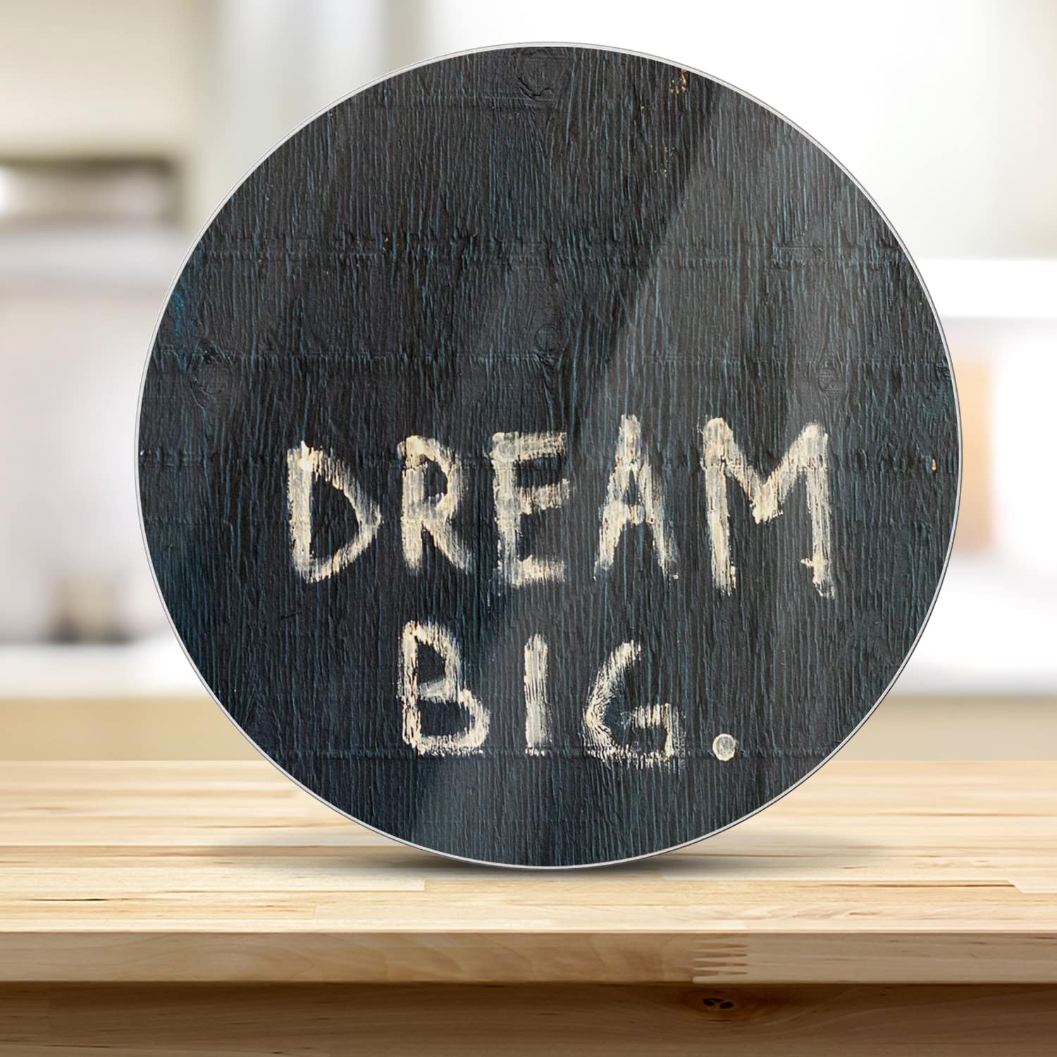 Schneidebrett Rund - Dream Big