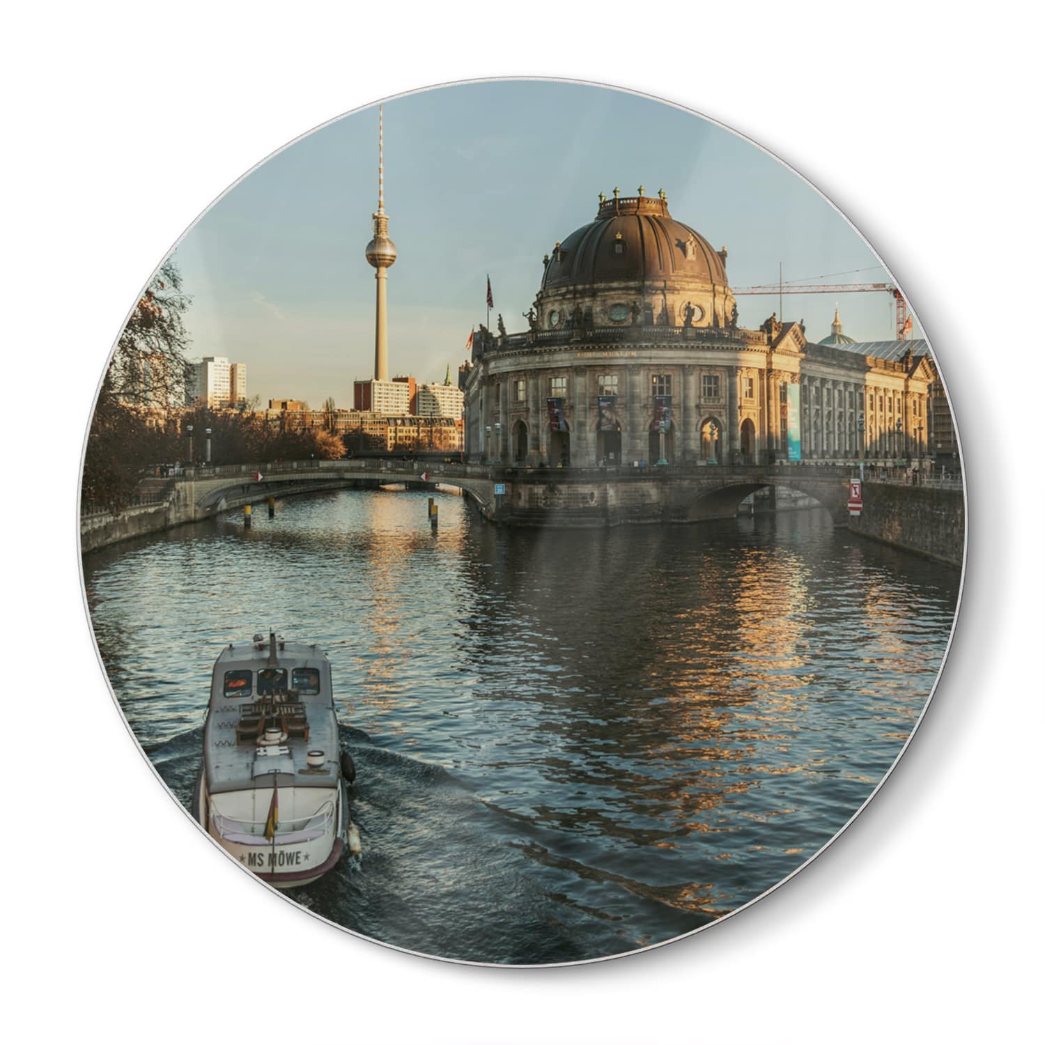 Schneidebrett Rund - Berliner Stadtfahrt