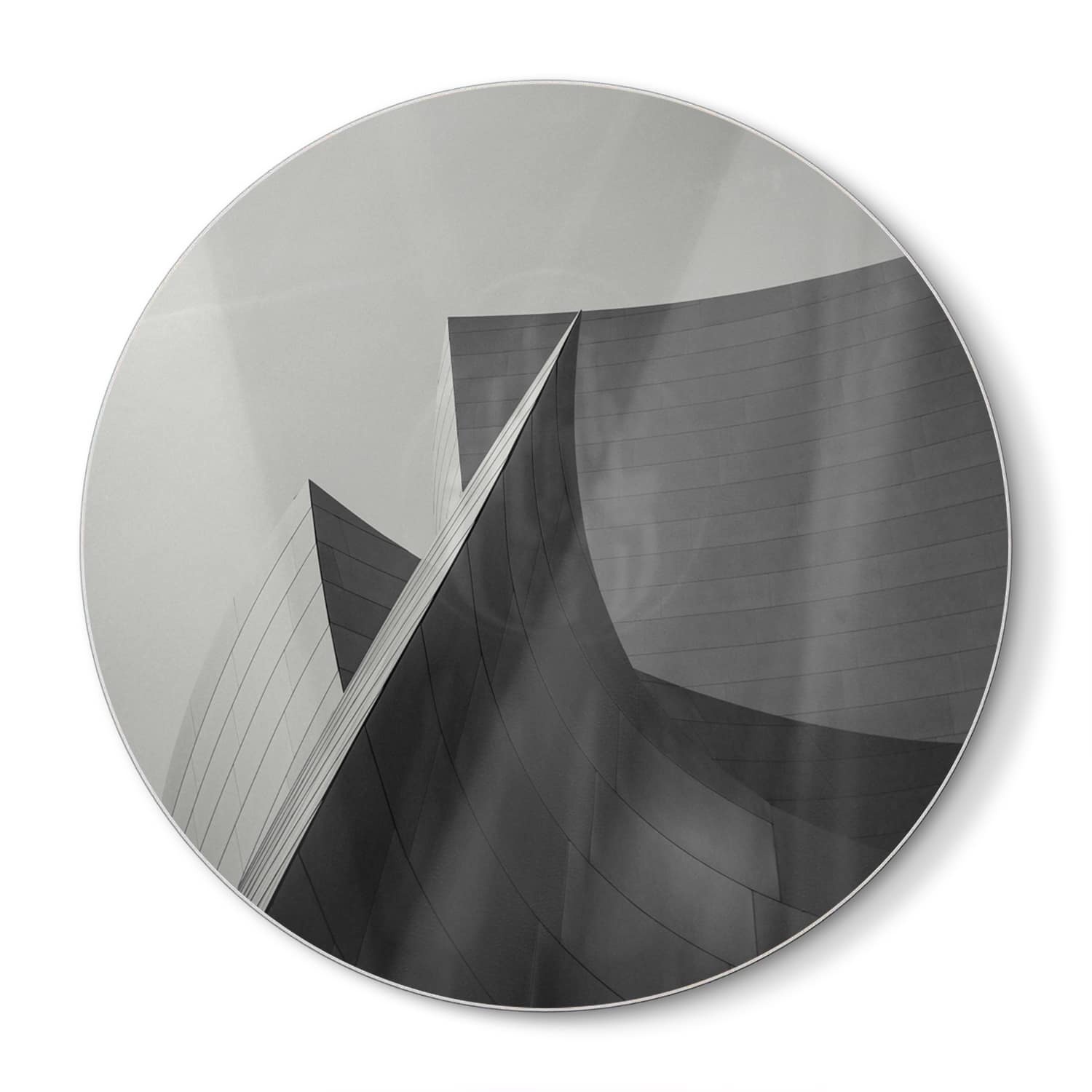 Schneidebrett Rund - Abstrakte Architektur