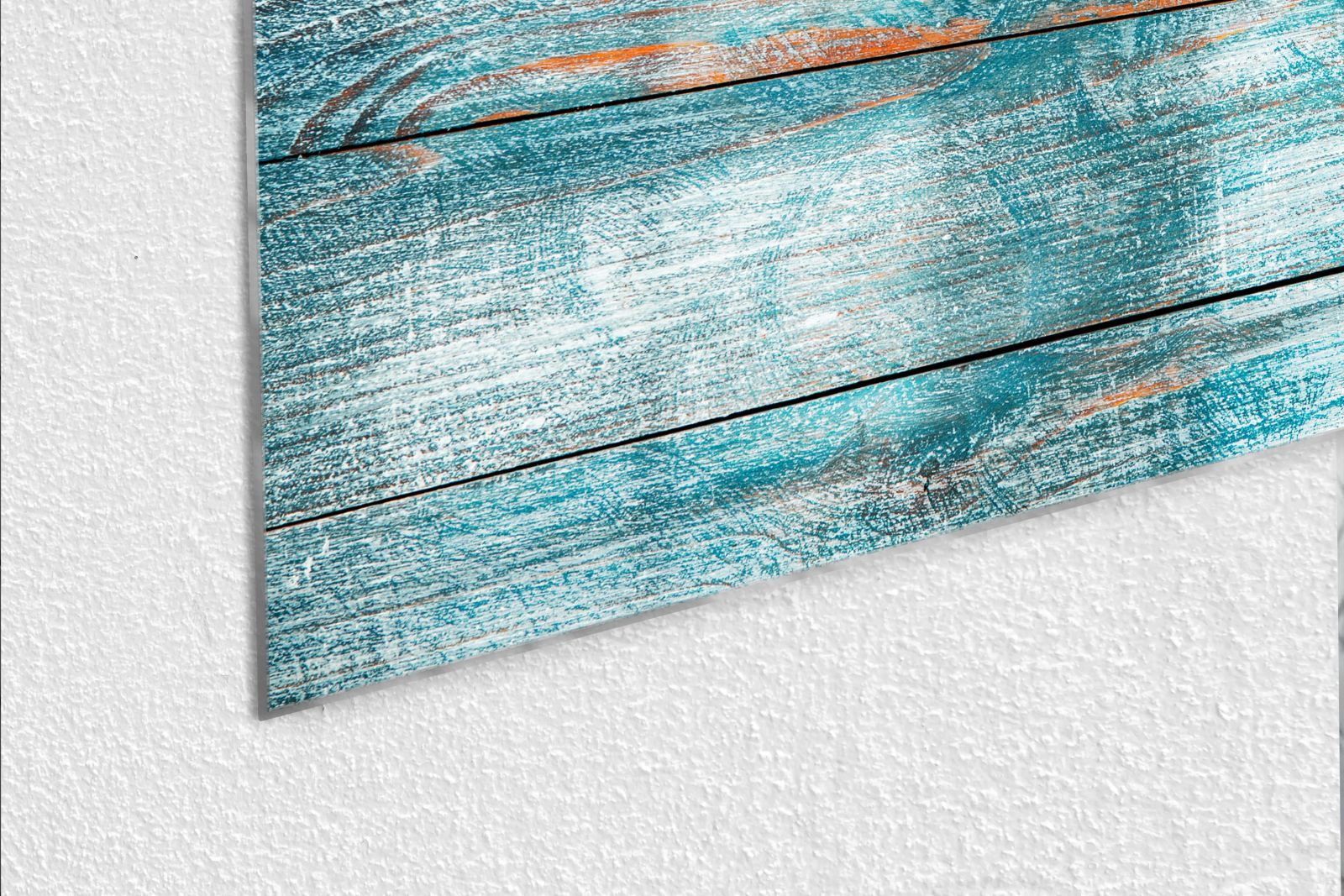 Mydesignglas Glas Whiteboard - Holzoptik – magnetisch, kratzfest & rahmenlos