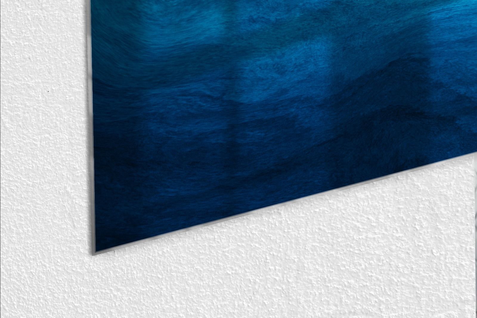 Mydesignglas Glas Whiteboard - Wasserstruktur – magnetisch, kratzfest & rahmenlos